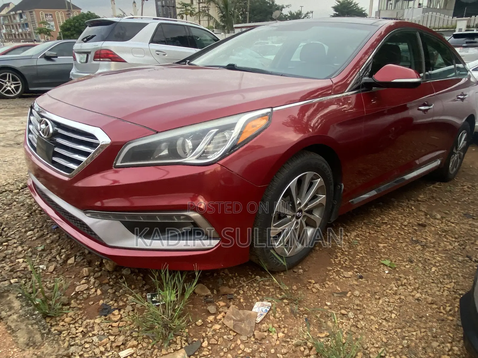 Hyundai Sonata 2015 Red