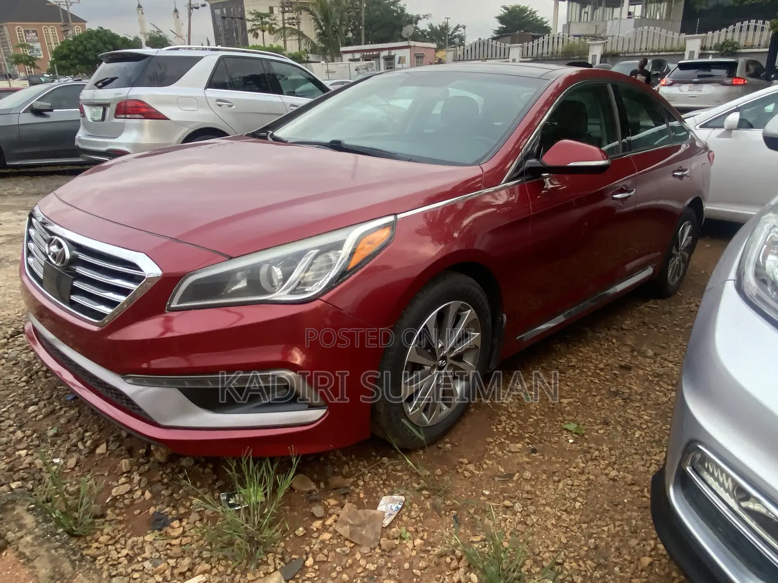 Hyundai Sonata 2015 Red