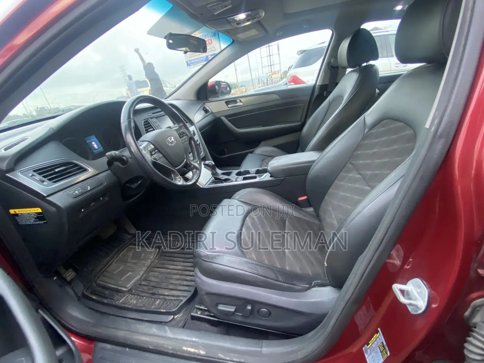 Hyundai Sonata 2015 Red