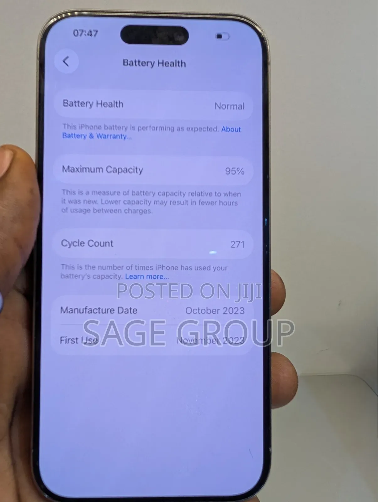 Apple iPhone 15 Pro 128 GB White