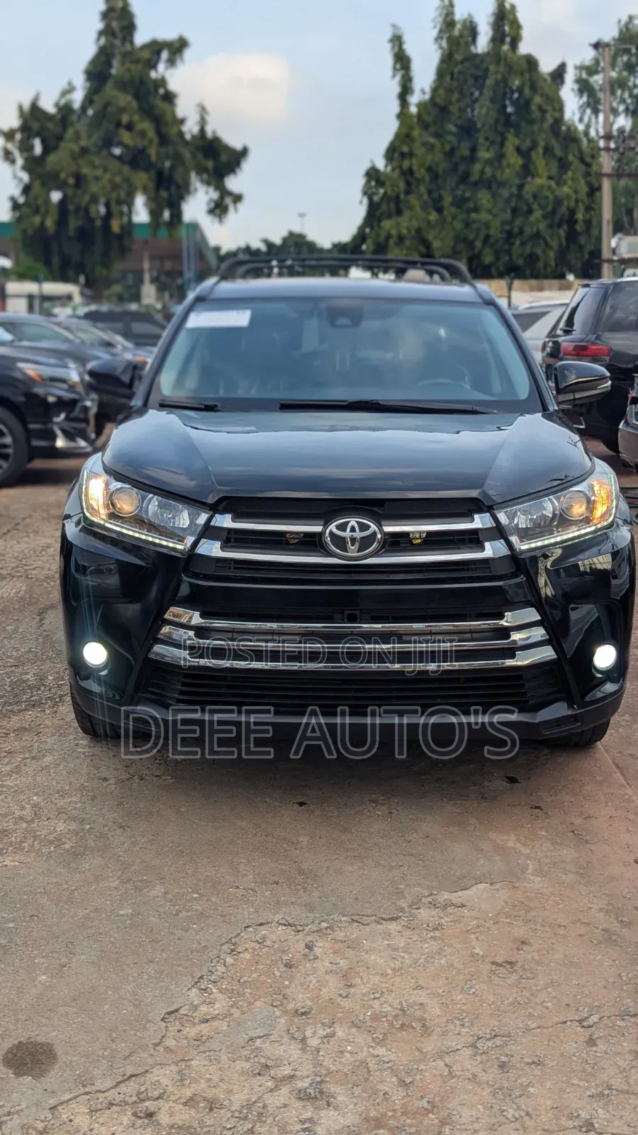 Toyota Highlander SE 2019 Black
