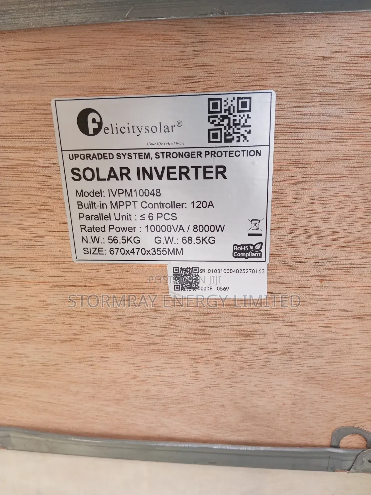 Felicity 10kva Transformer Based Hybrid Inverter