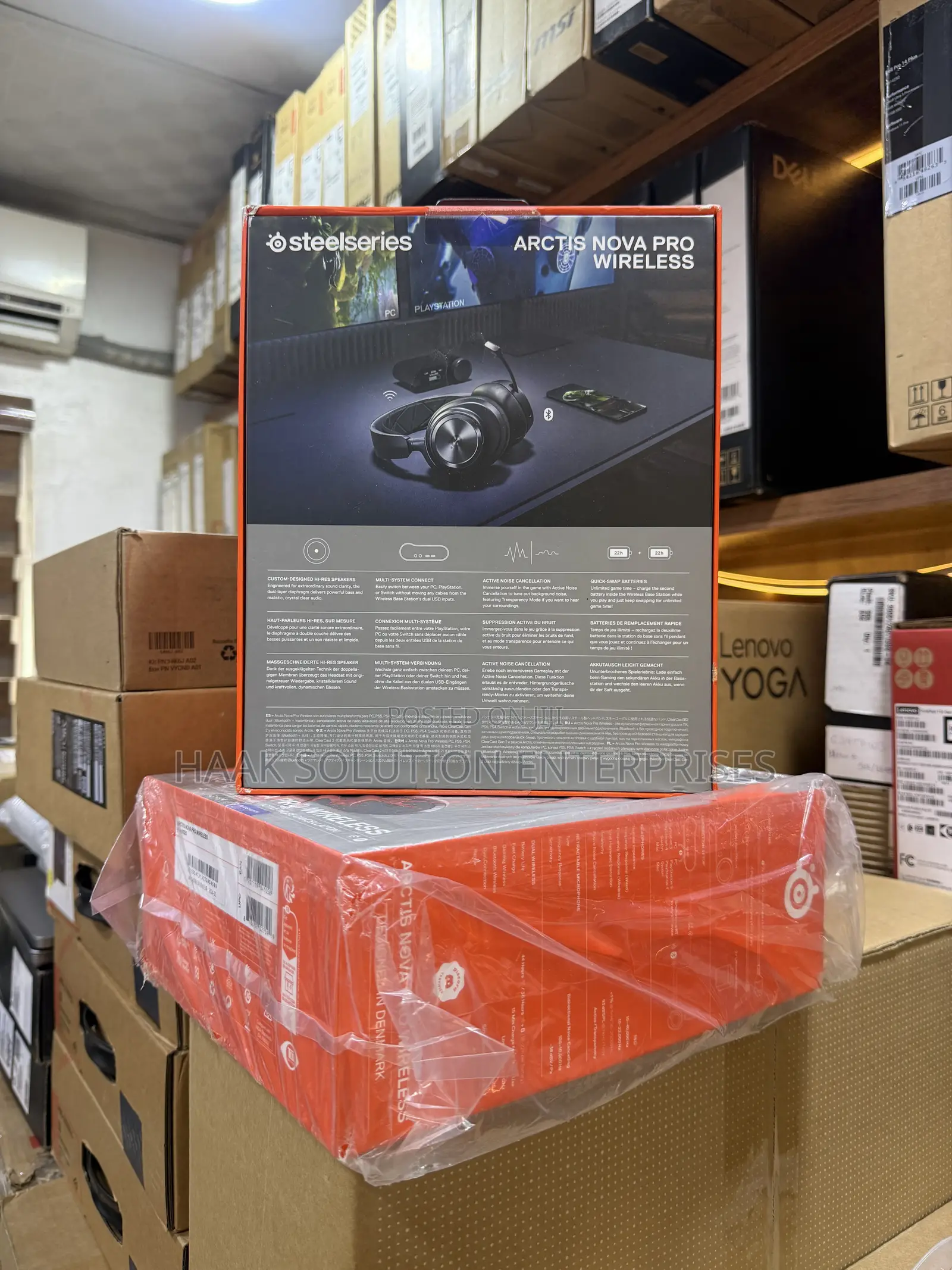 Steelseries Arctis Nova Pro Anc Gaming Headset