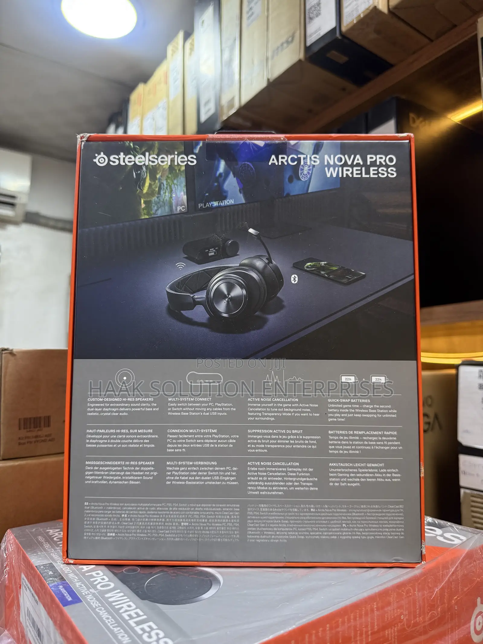 Steelseries Arctis Nova Pro Anc Gaming Headset