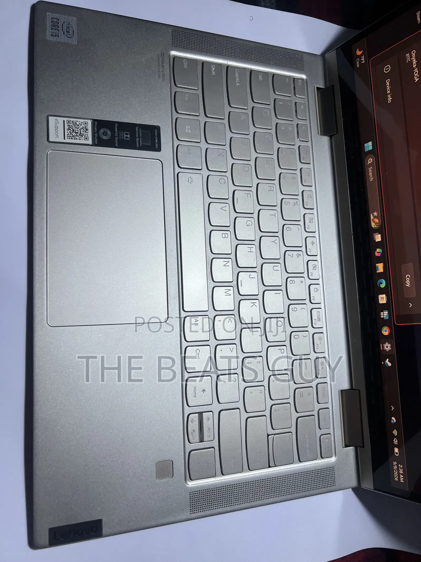 Laptop Lenovo Yoga C740 8GB Intel Core i5 SSD 256GB