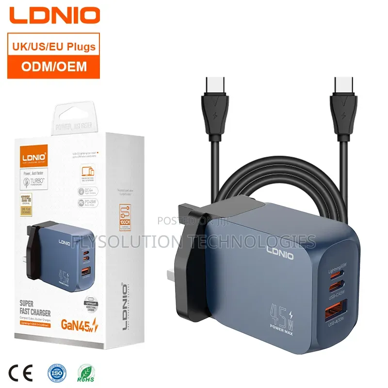 Ldnio Q6 45w USB-C to USB-C Charger