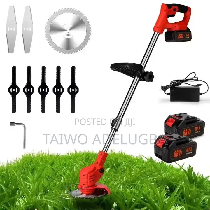 Original Mower Grass Cutter With 2 Batteries 48volt