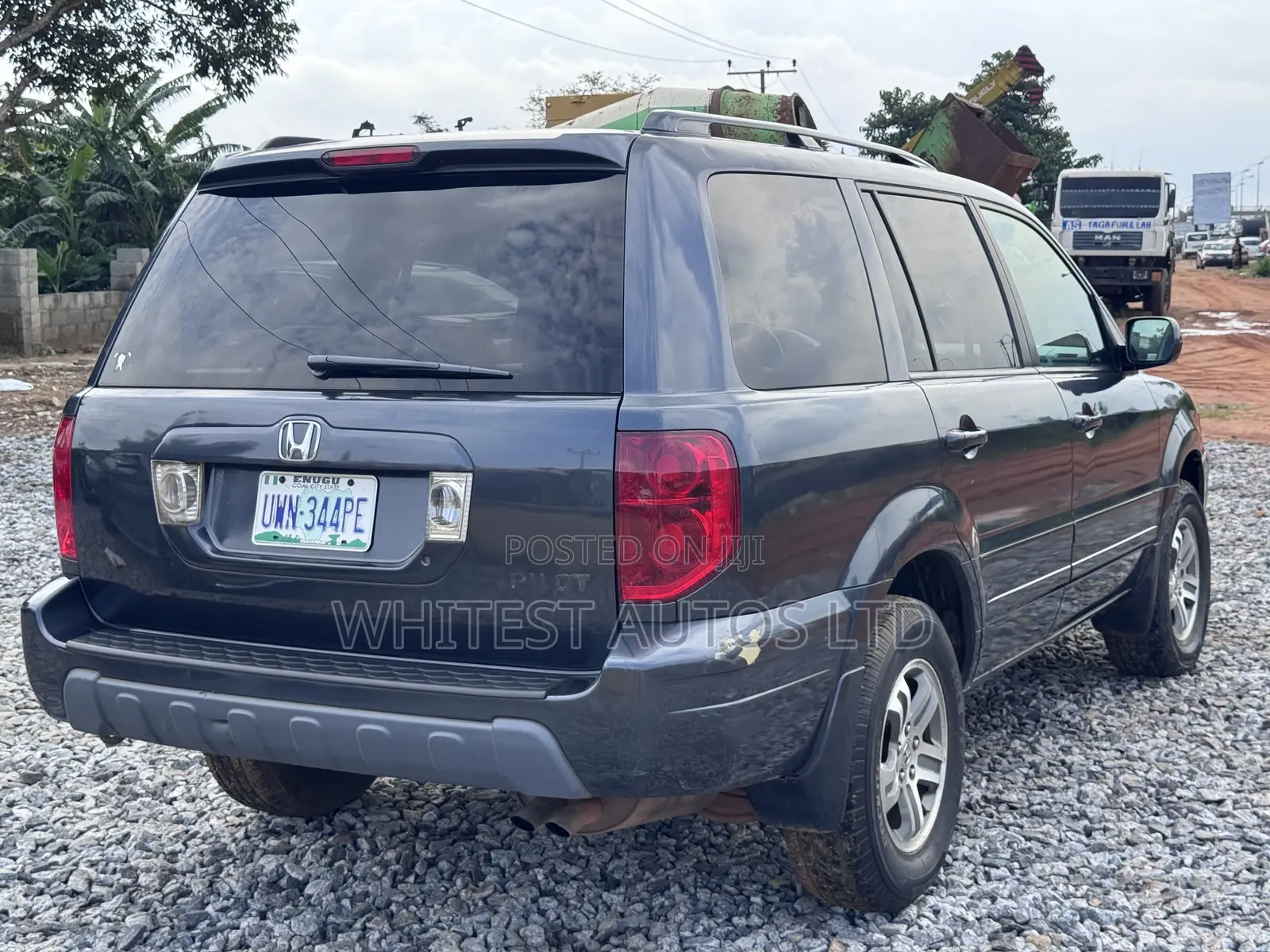Honda Pilot EX-L 4x4 (3.5L 6cyl 5A) 2004 Gray