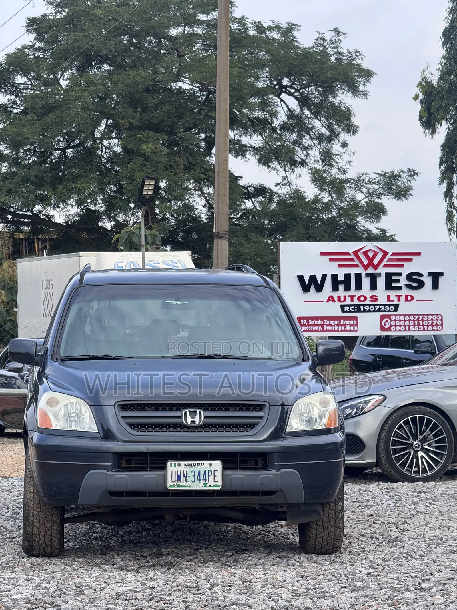 Honda Pilot EX-L 4x4 (3.5L 6cyl 5A) 2004 Gray