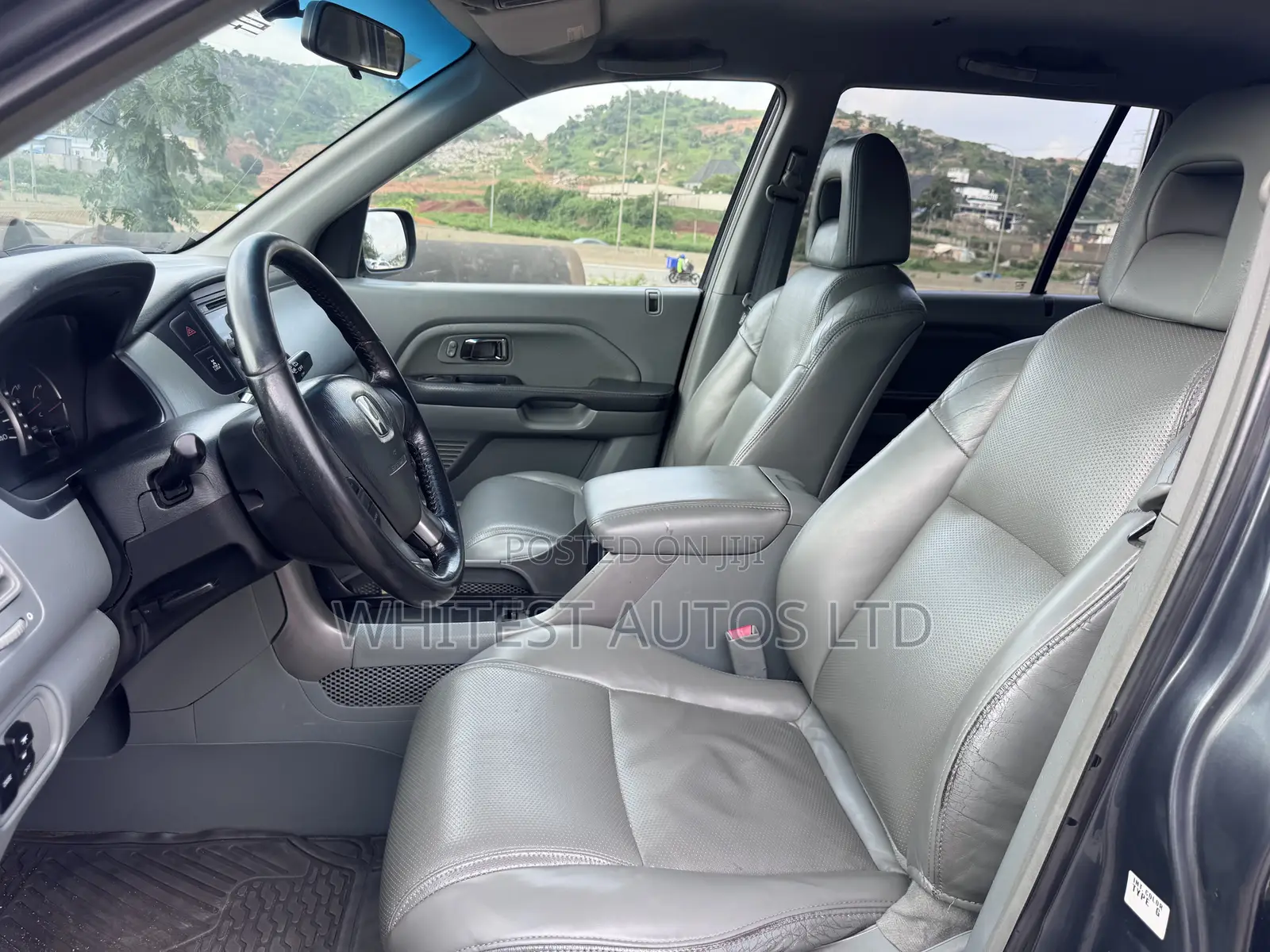 Honda Pilot EX-L 4x4 (3.5L 6cyl 5A) 2004 Gray