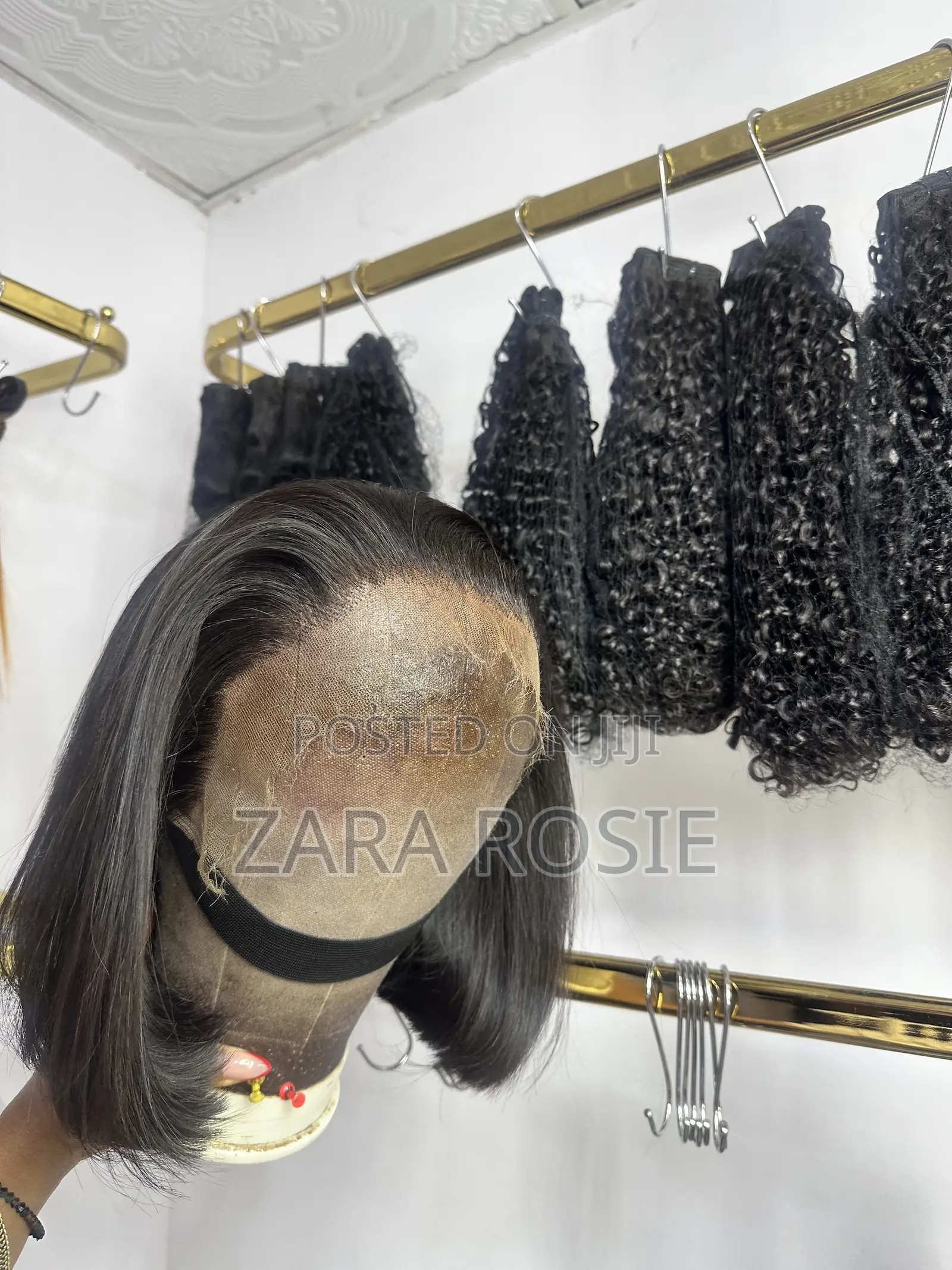 Raw Hd Frontal Wig . 10inches