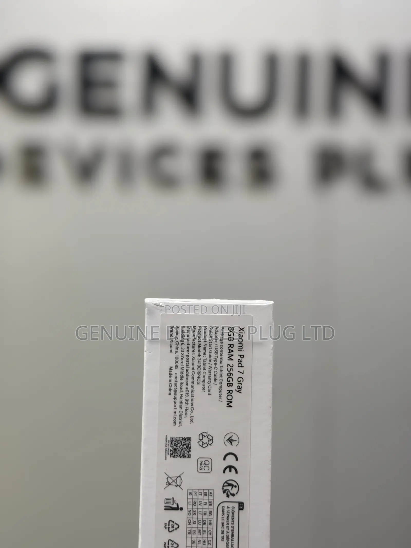 New Xiaomi Pad 7 256 GB Gray