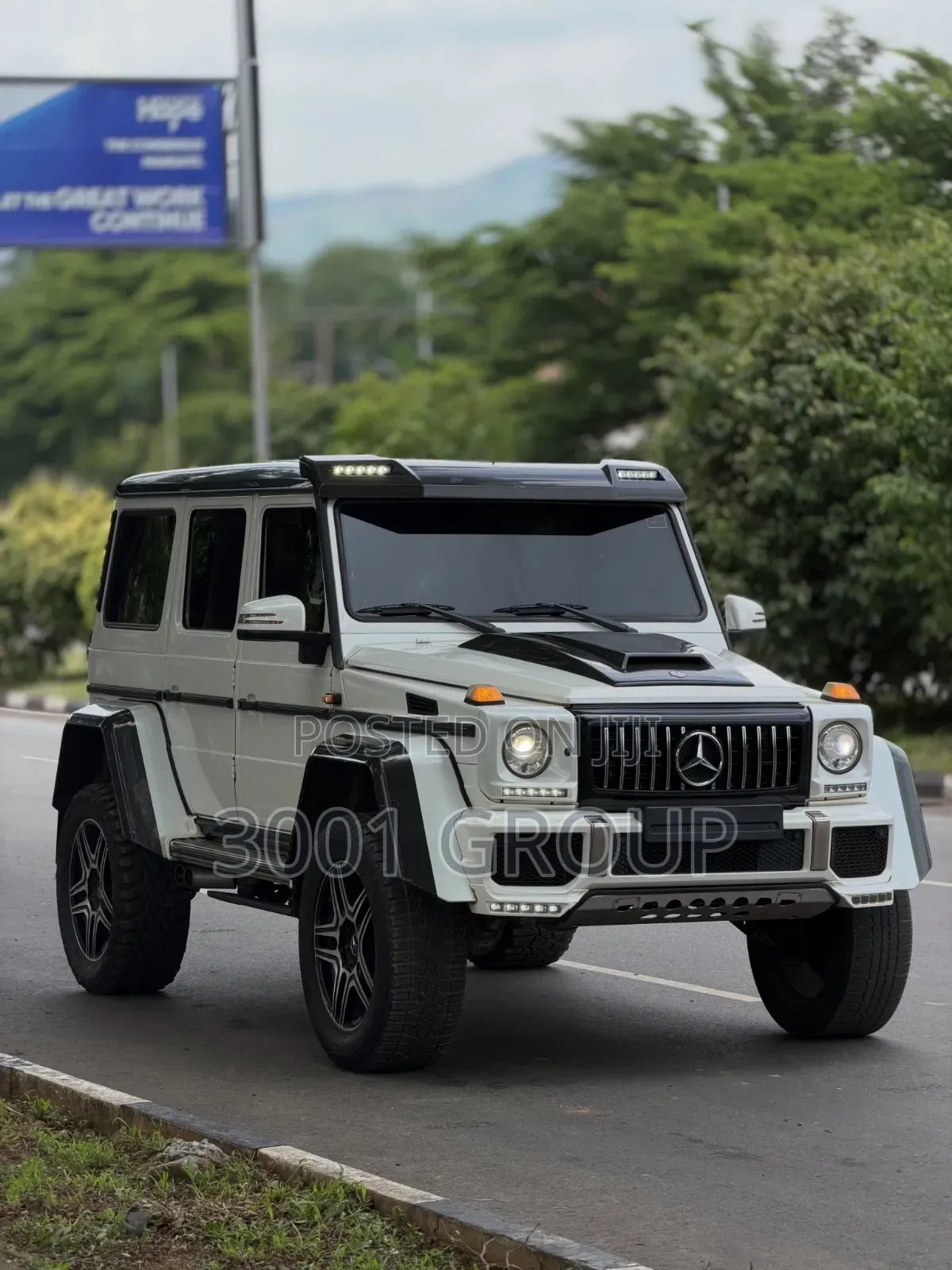 Mercedes-Benz G-Class 2016 White
