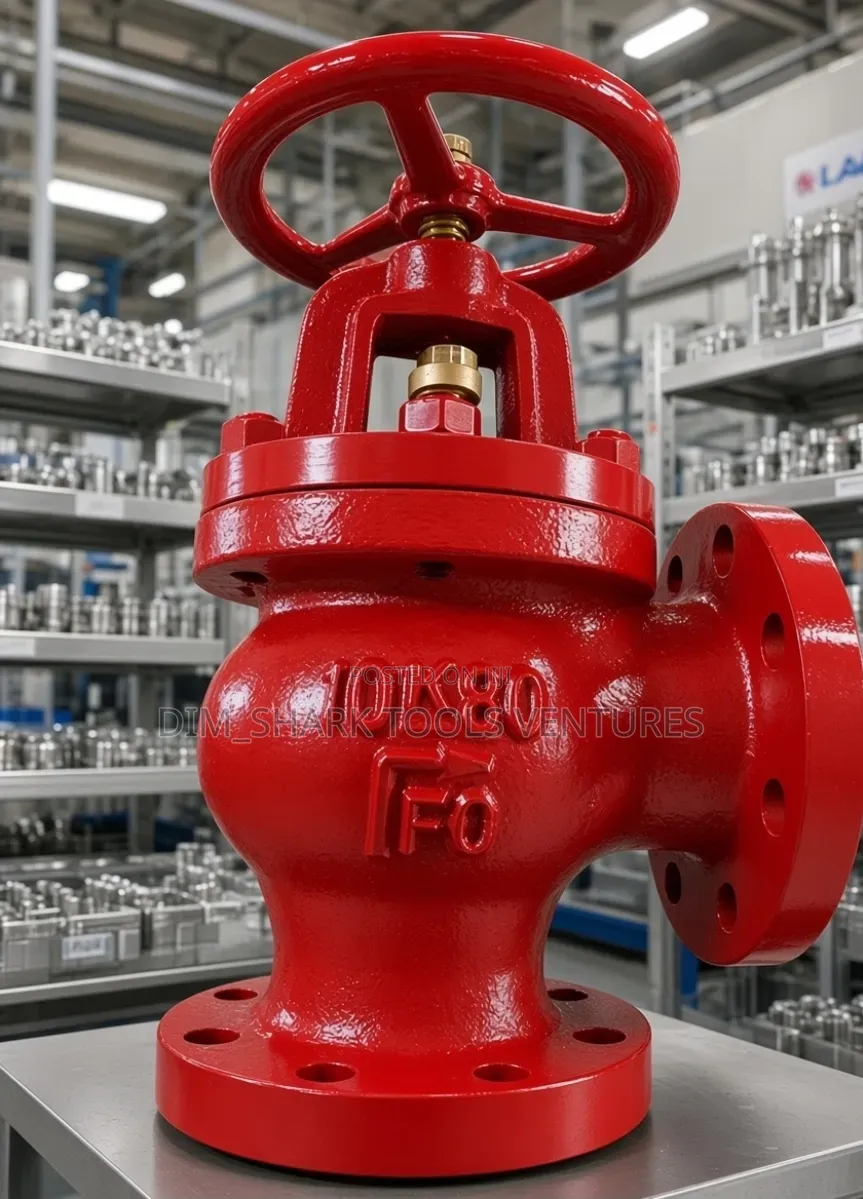 Industrial Globe Flanged Angle Valve JIS(-80)