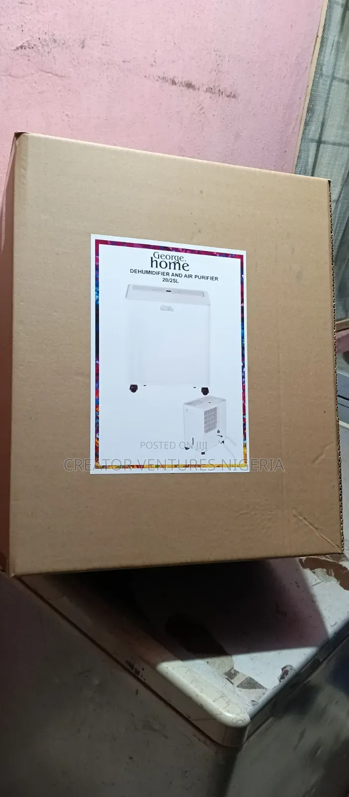 Dehumidifier GEORGE HOME 20/25Lts,Remove Mist,Waiters,Odours,airpurfye