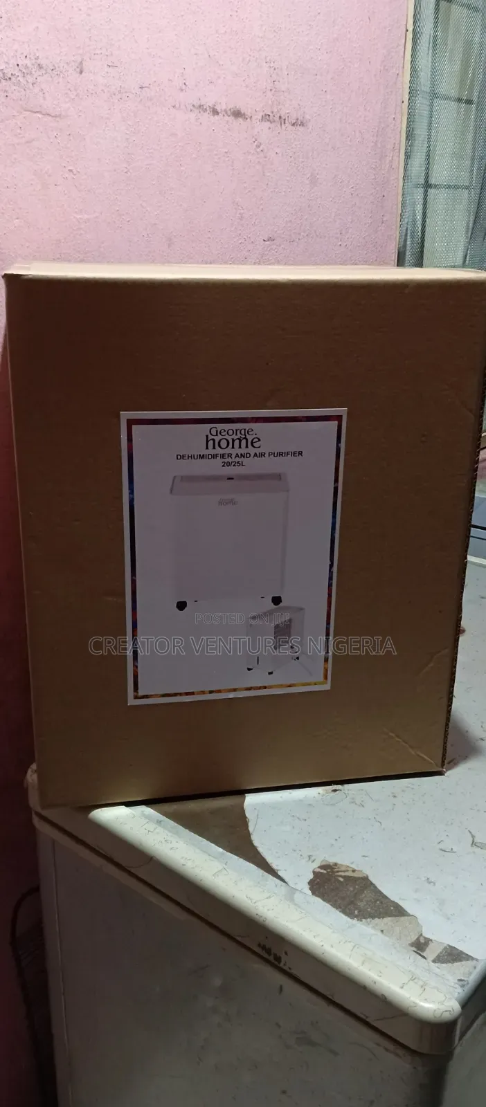 Dehumidifier GEORGE HOME 20/25Lts,Remove Mist,Waiters,Odours,airpurfye