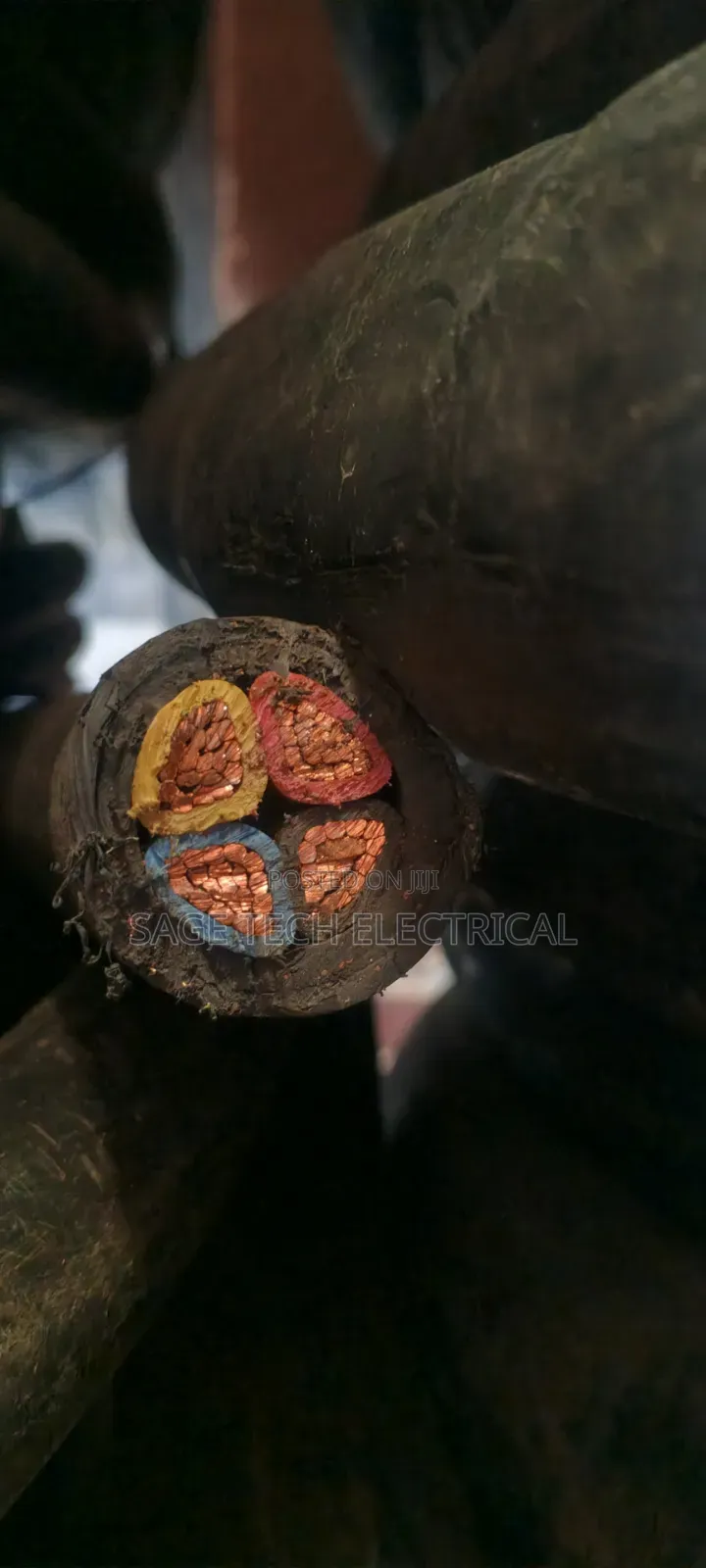 50mm 4core PVC PVC Armoured Kablmetal Cable