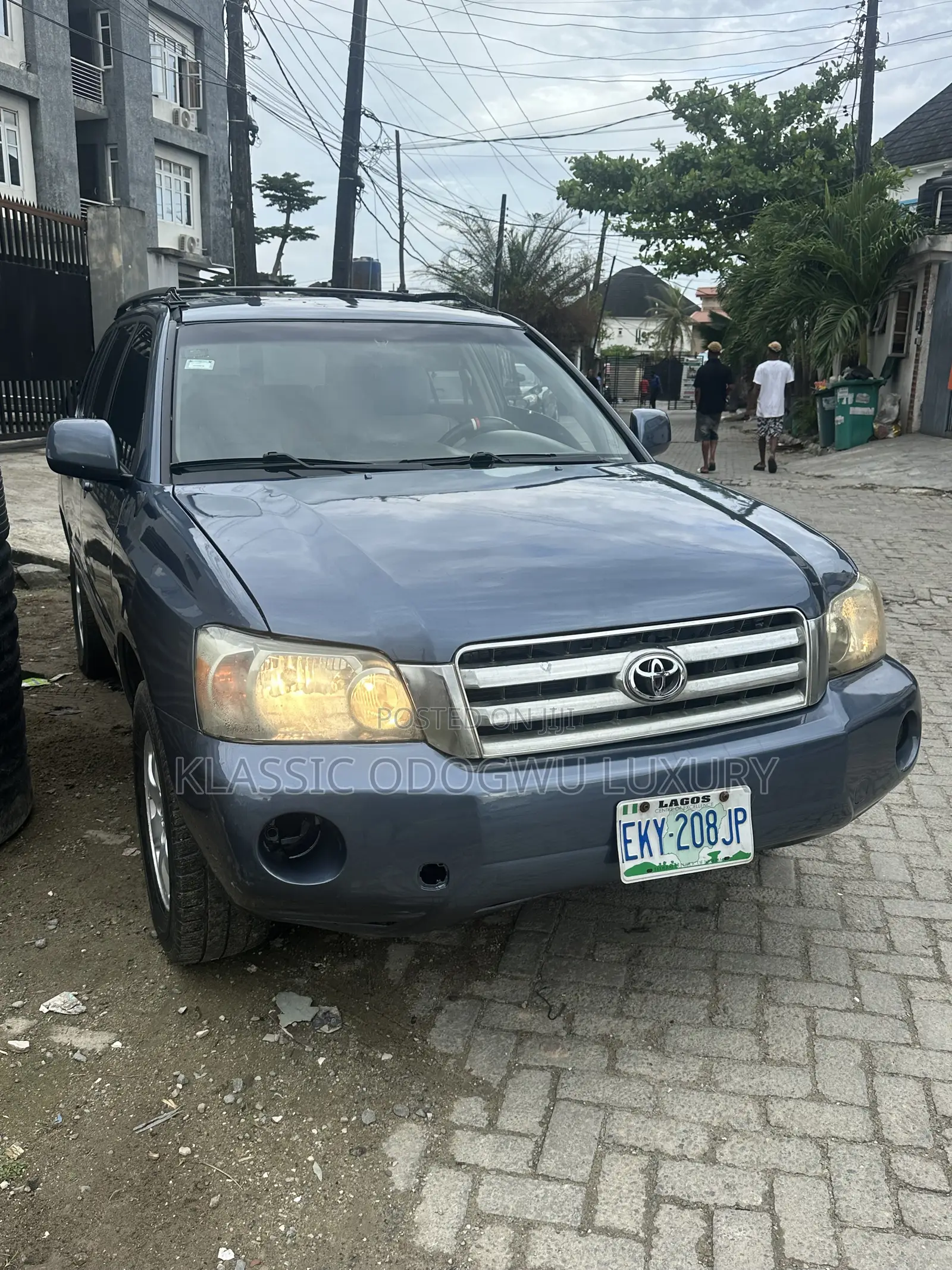 Toyota Highlander Limited V6 2007 Blue