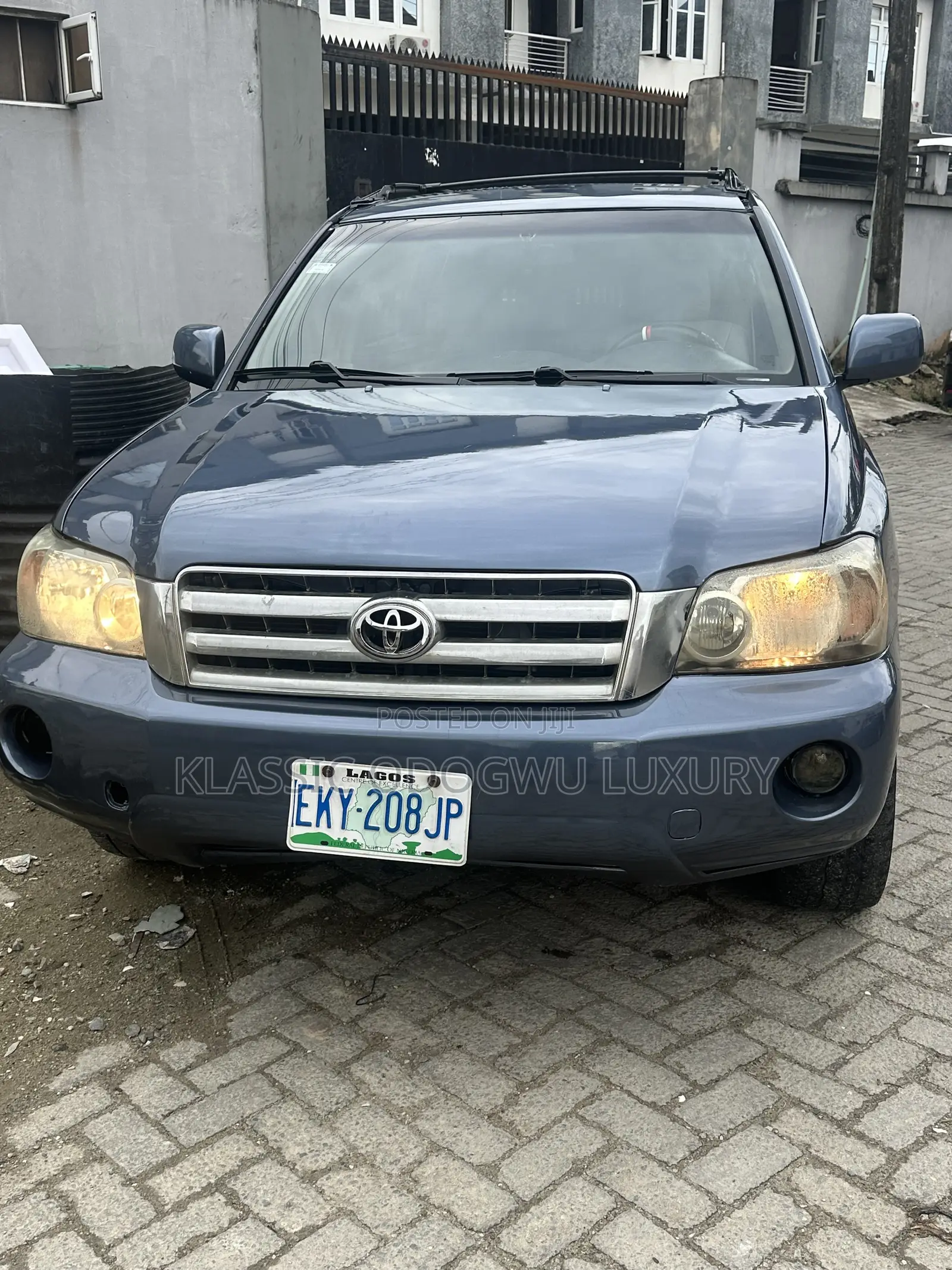 Toyota Highlander Limited V6 2007 Blue