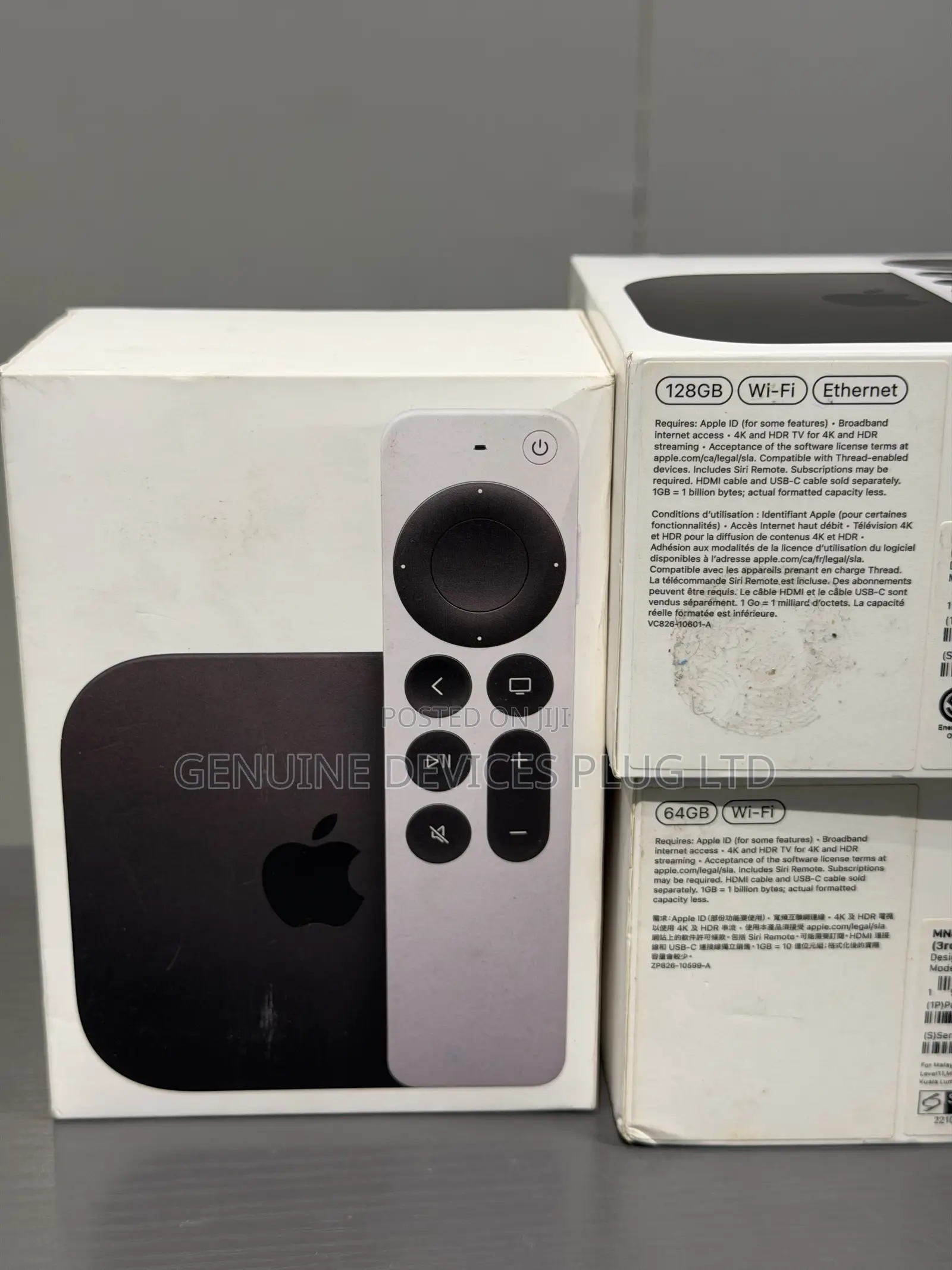 Apple TV Wi‐Fi + Ethernet With 128GB Storage