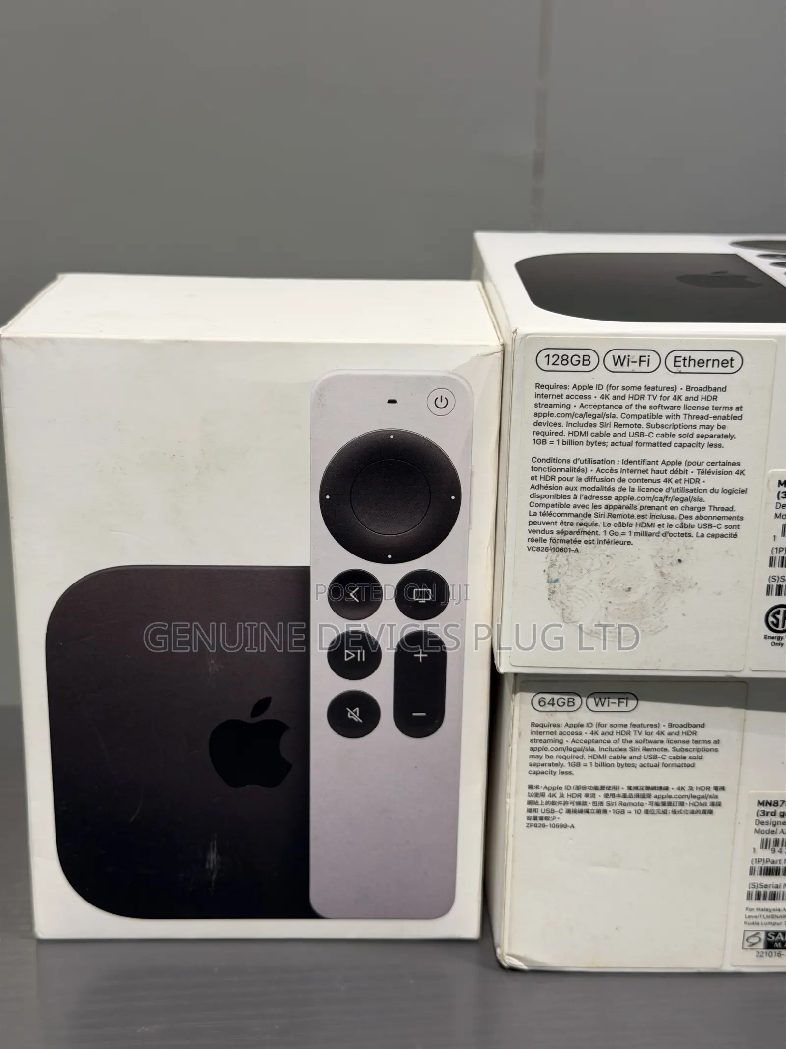 Apple TV Wi‐Fi + Ethernet With 128GB Storage