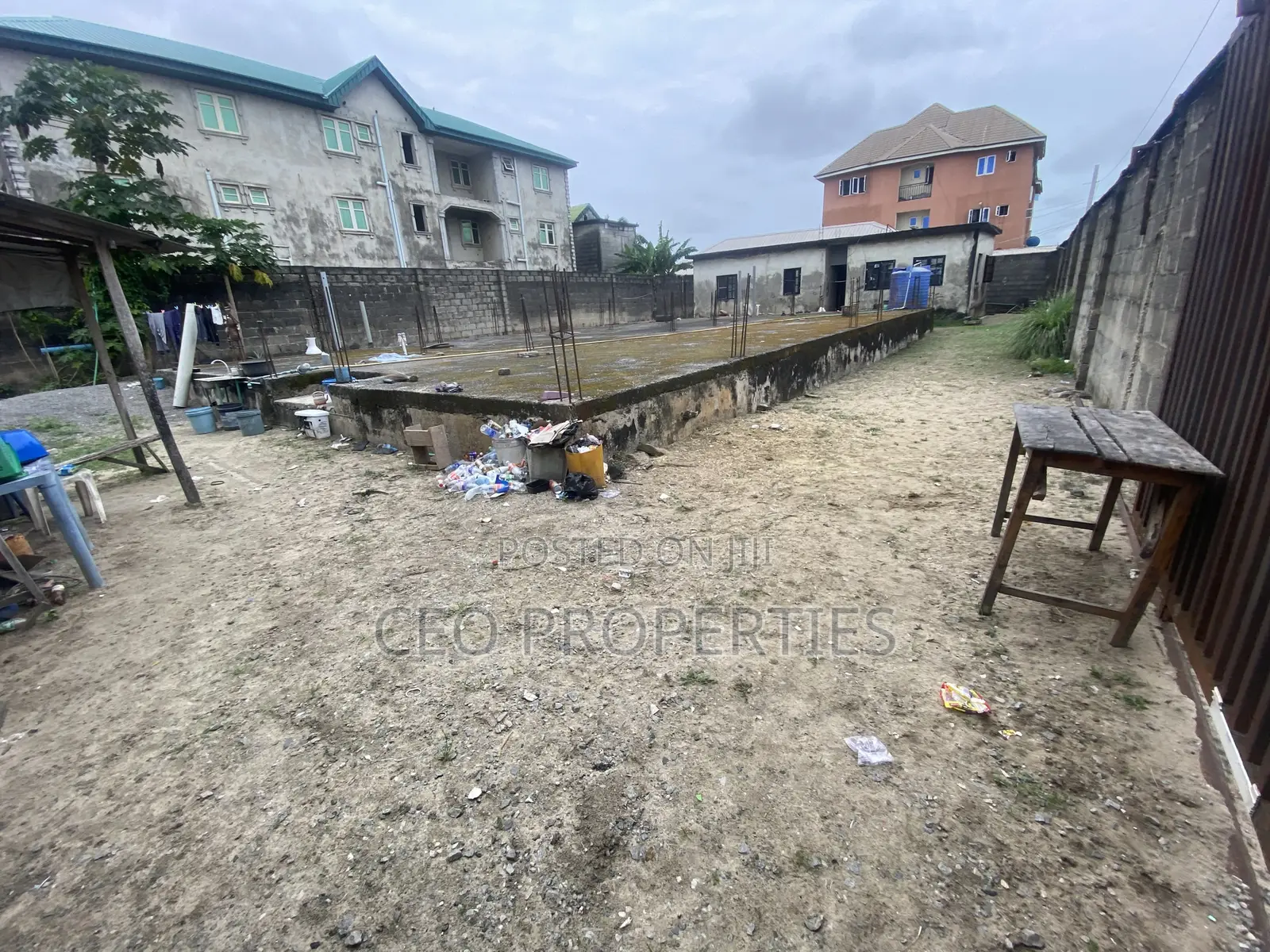 650sqm Plot With 2bedroom Bungalow on Interlocked STRT in Ado