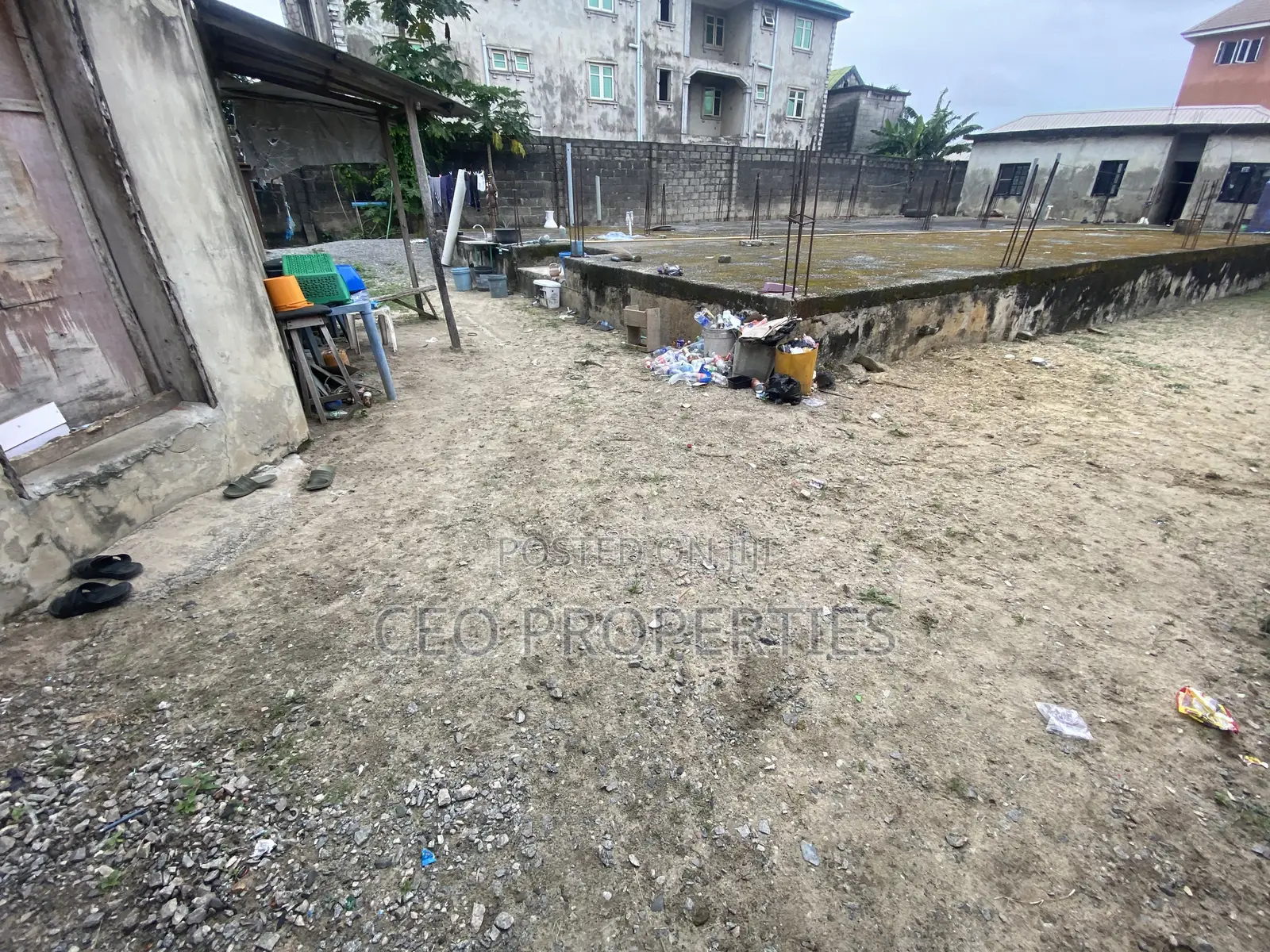 650sqm Plot With 2bedroom Bungalow on Interlocked STRT in Ado