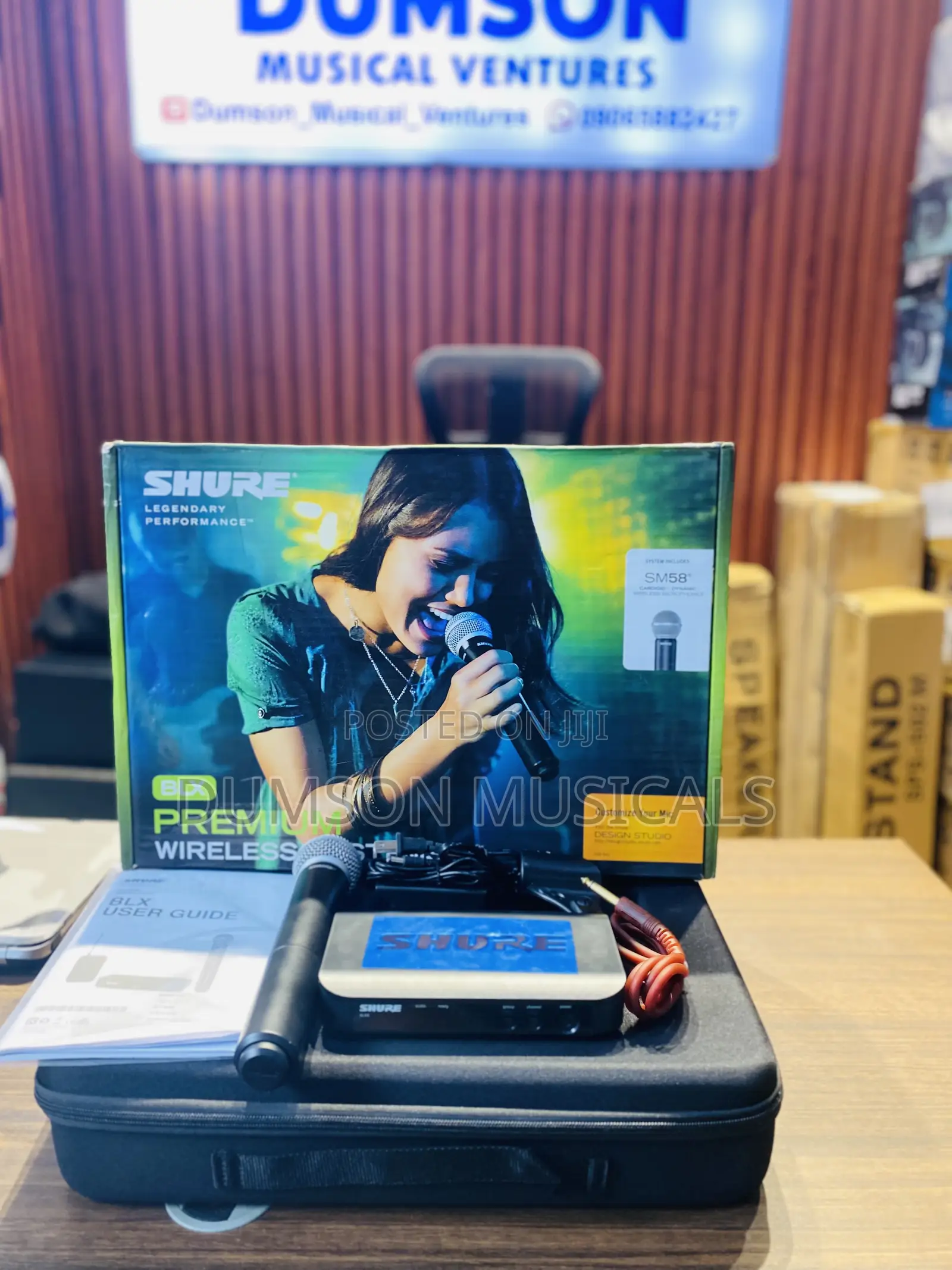 Shure BLX24/SM58 Single Wireless System