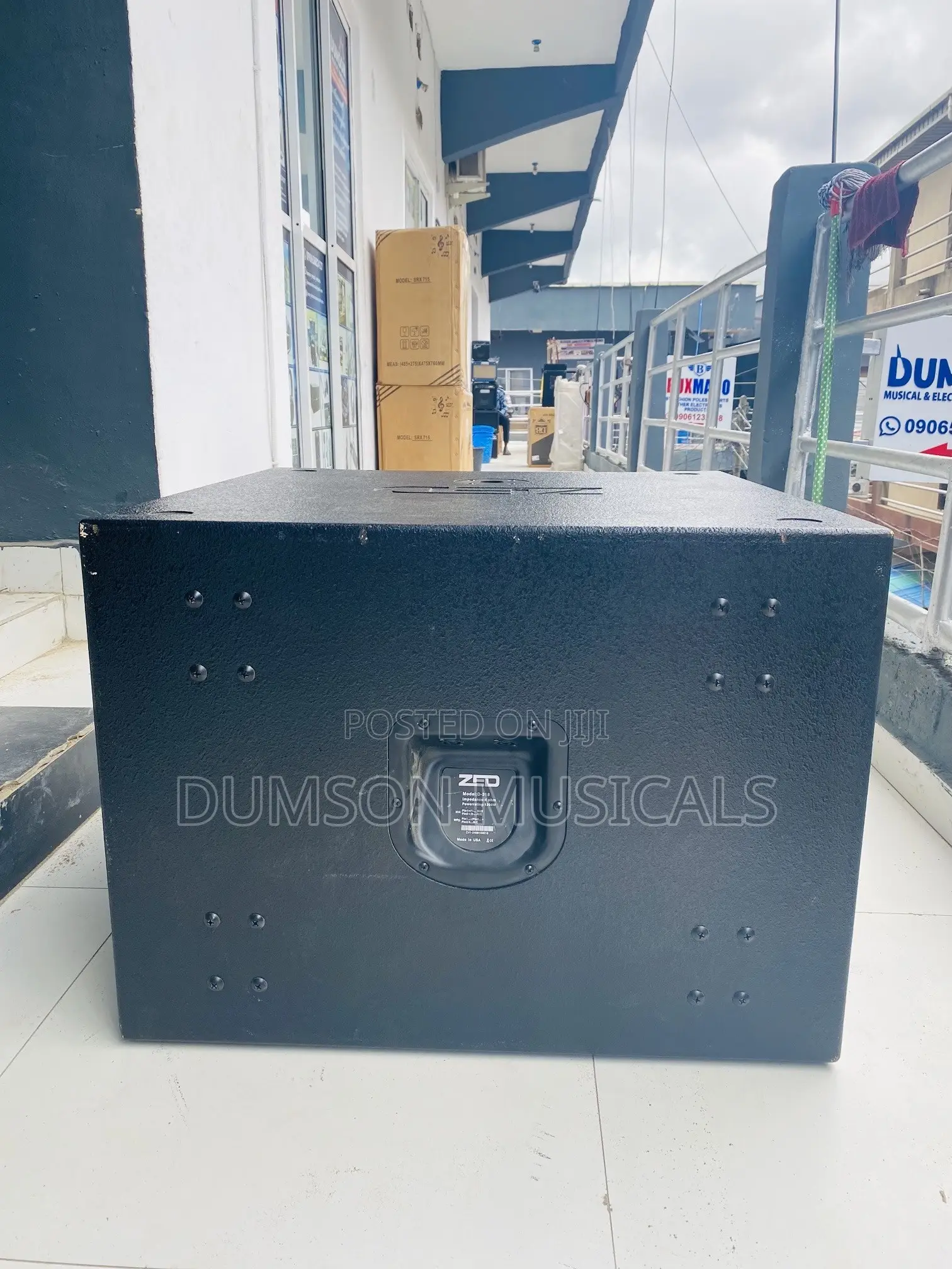 ZED Single Subwoofer Big Magnet