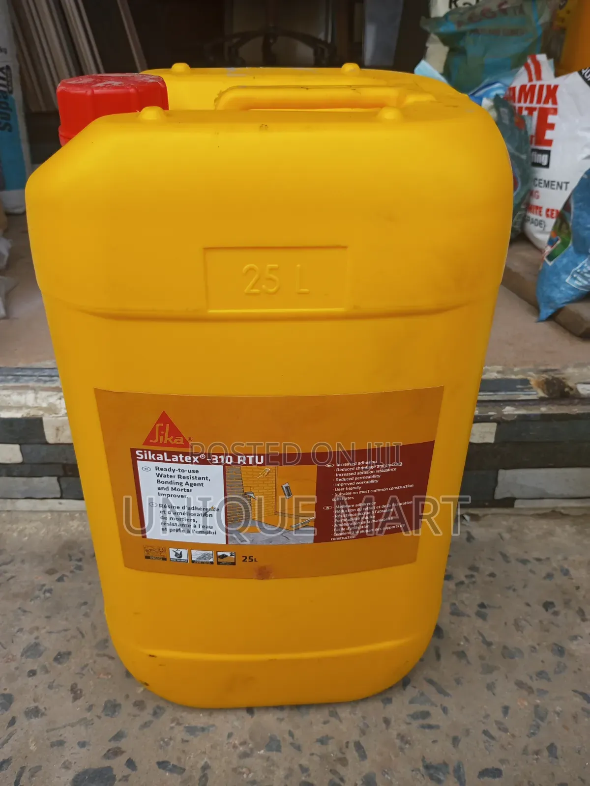 25Ltr SikaLatex 310RTU Used for Bonding Agent, Water Resistant, Mortar