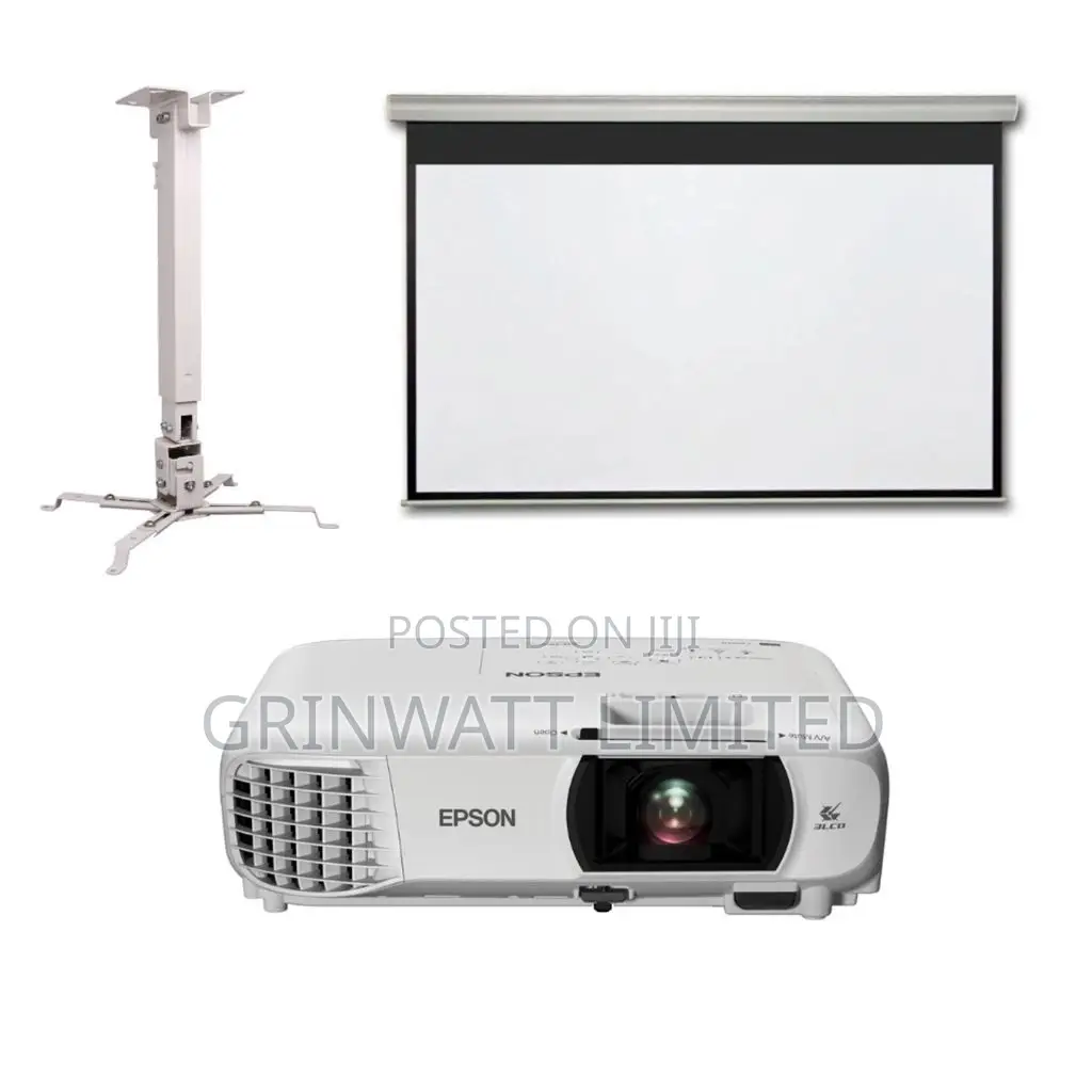 Rent Projector With Screen and Recheargeable Speaker