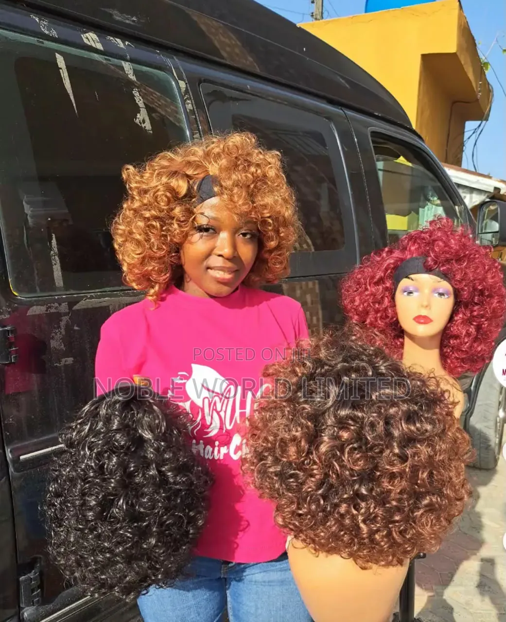 High Quality Hair Bounce Wig