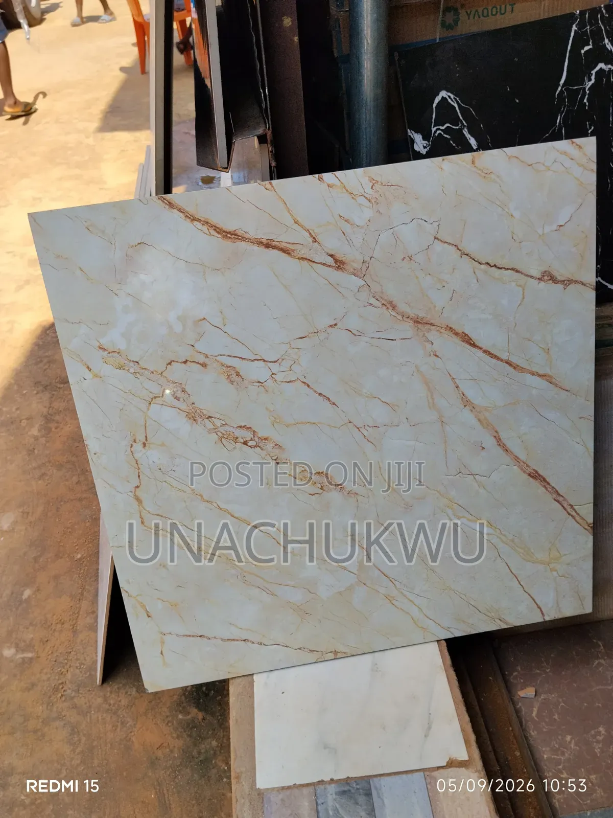 60/60 Super Polished Tiles Marble Ox Blood