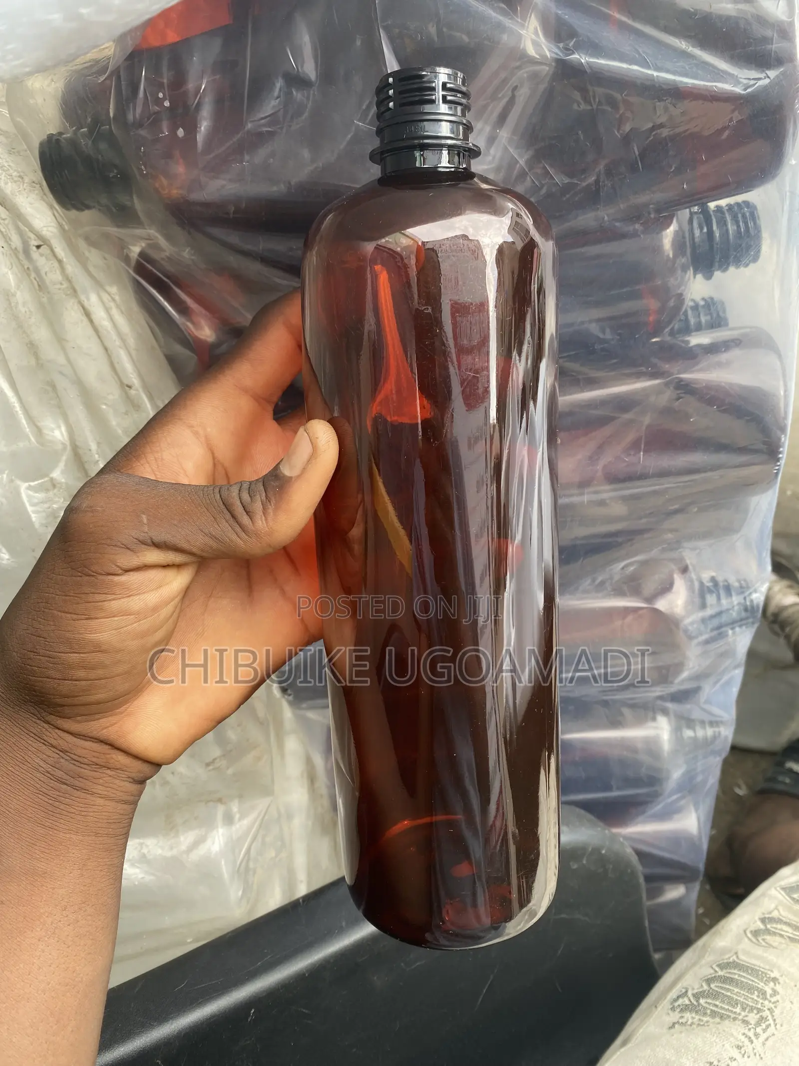 1liter Amber Bottle