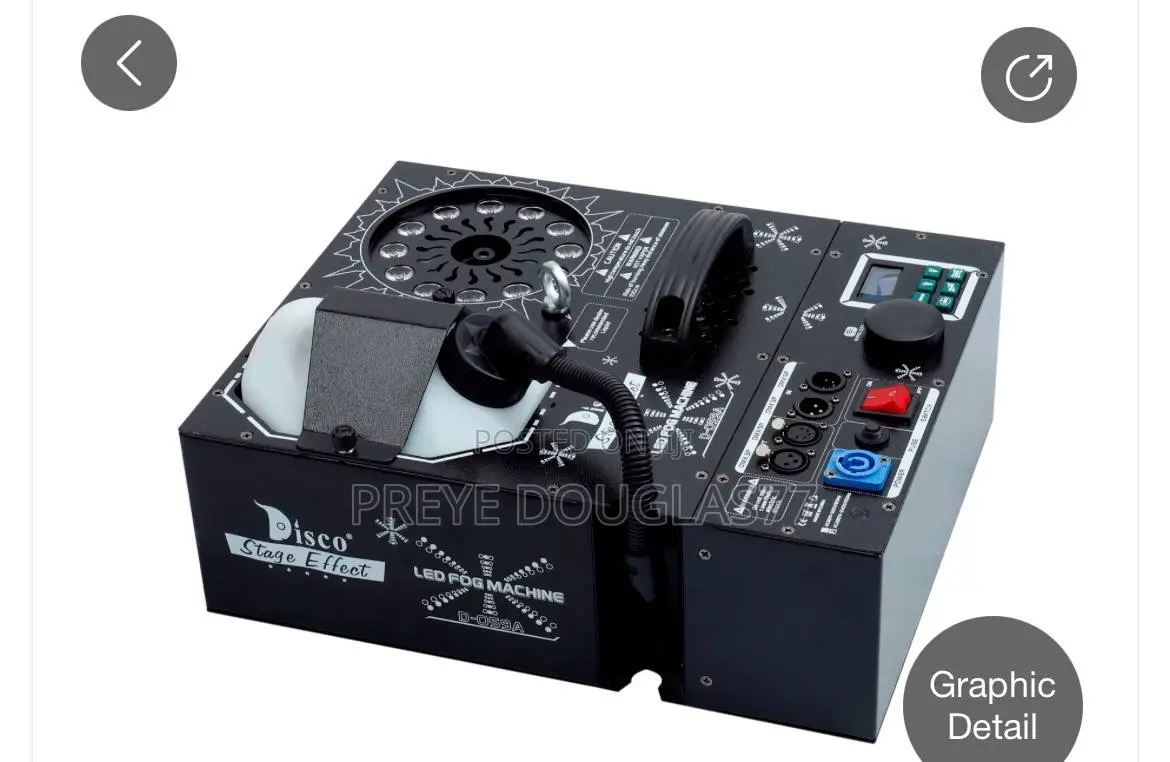 Brand New 1500W LED Vertical Fog Machine (Huipu)