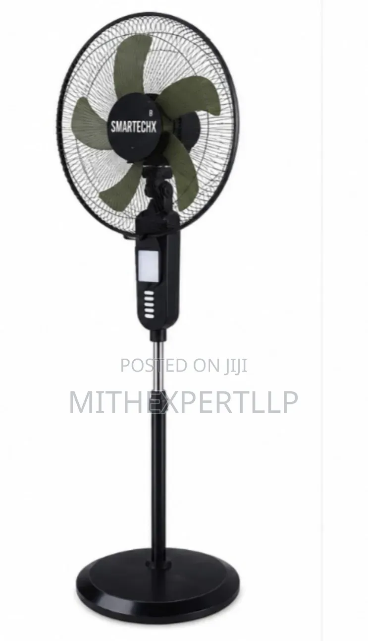 SMX 16" AC/DC Standing FAN SMX0010 - With Solar Panel