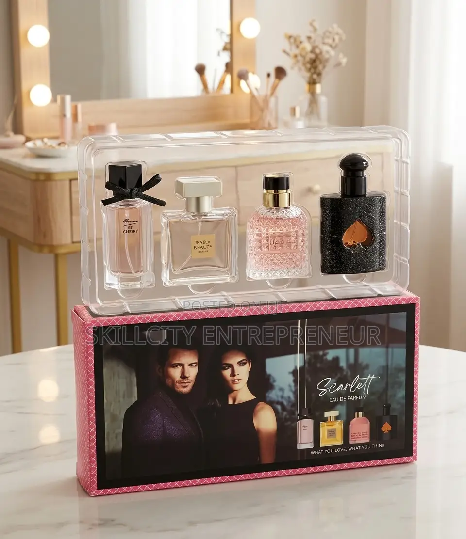 Story of Love 4pc Perfume Set Valentine Gift