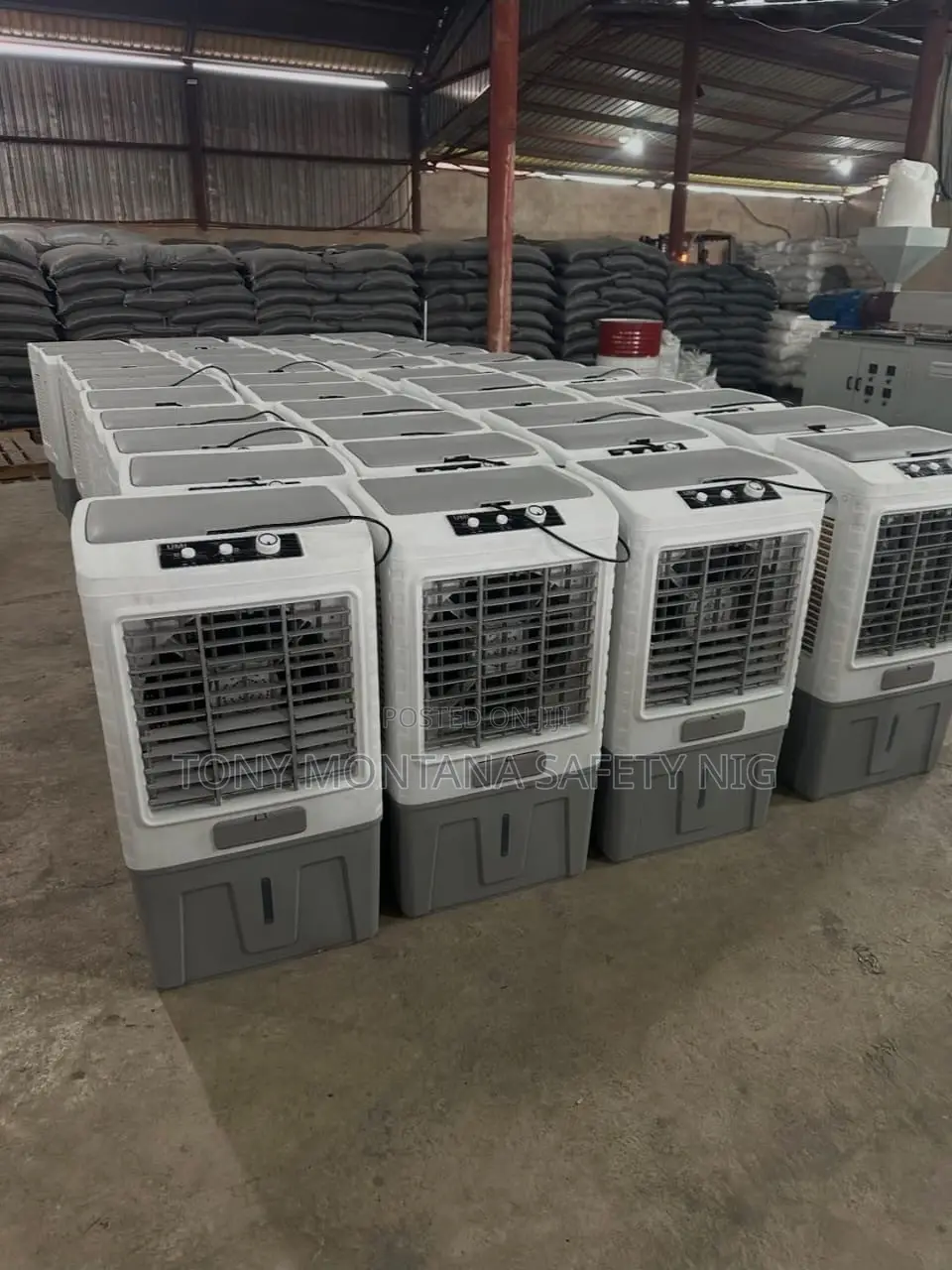 60L 150W Industrial Air Cooler 3-in-1 Evaporative CoolerFan Humidifier