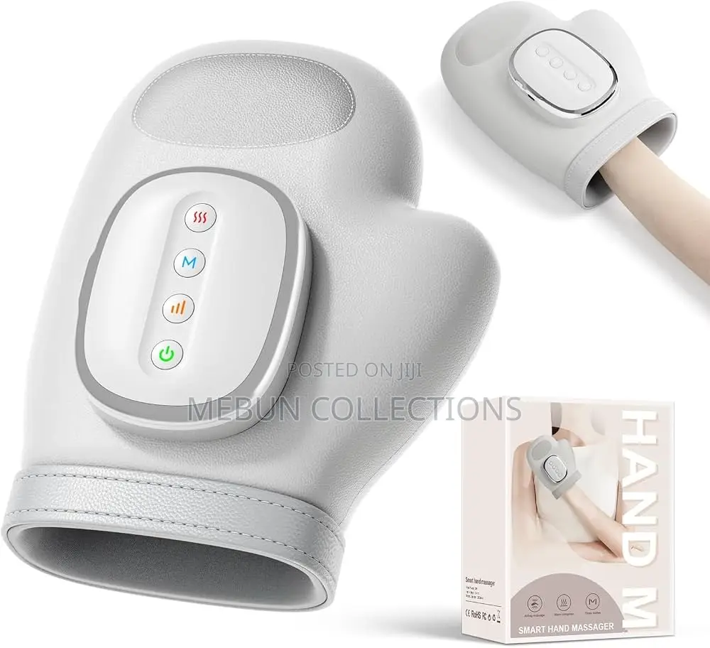 Rechargeable Hand Massager With Heat Compression for Relief