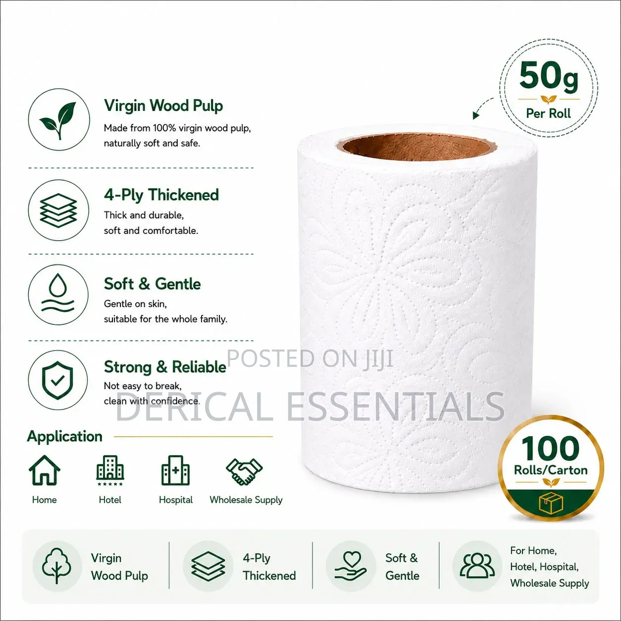 Toilet Tissues for Hotel