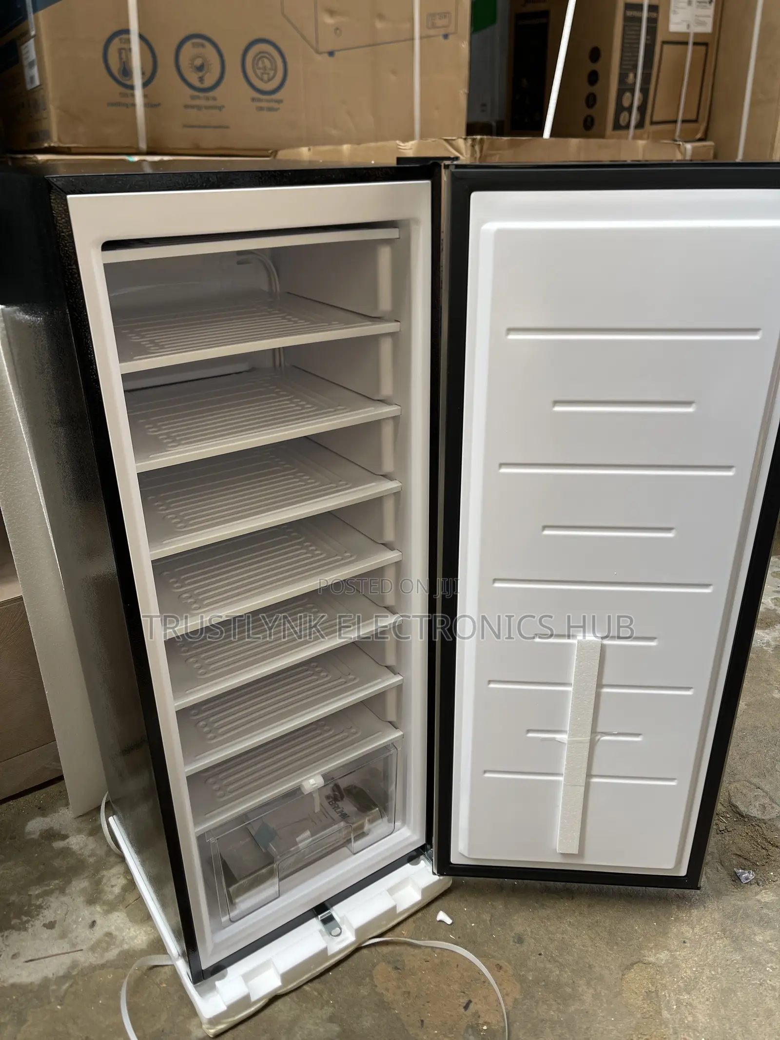 Inverter Upright Ice Block Freezer