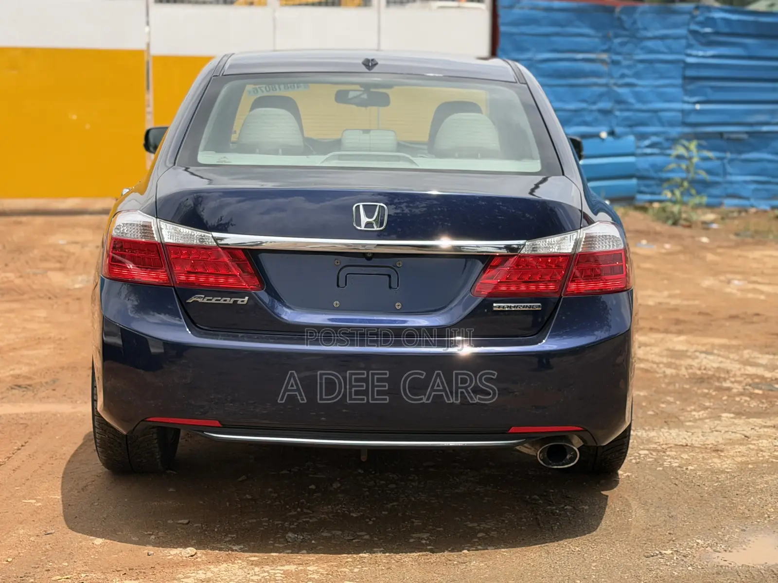 Honda Accord EX-L 4dr Sedan w/Navigation (2.4L 4cyl CVT) 2014 Blue