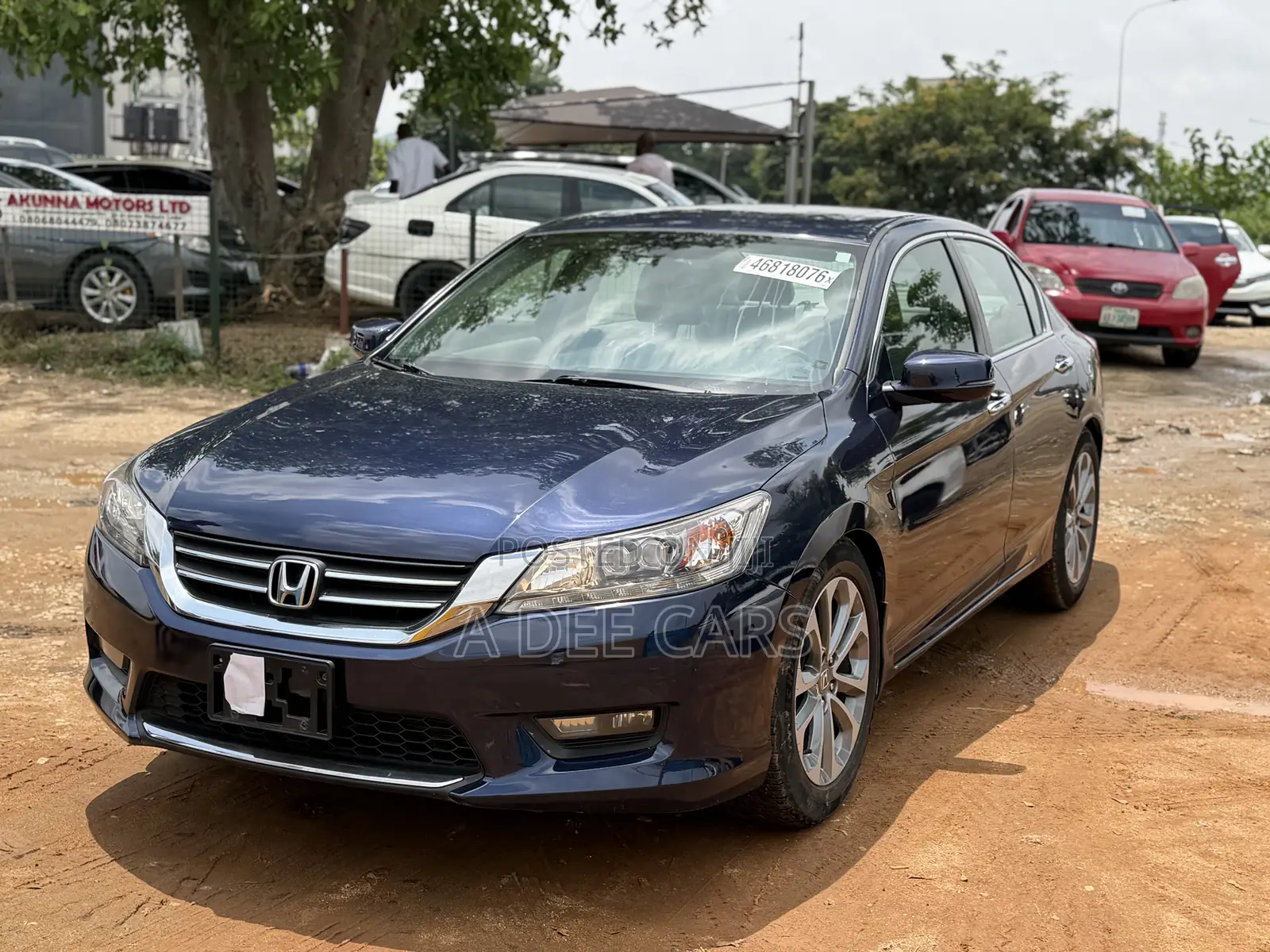 Honda Accord EX-L 4dr Sedan w/Navigation (2.4L 4cyl CVT) 2014 Blue