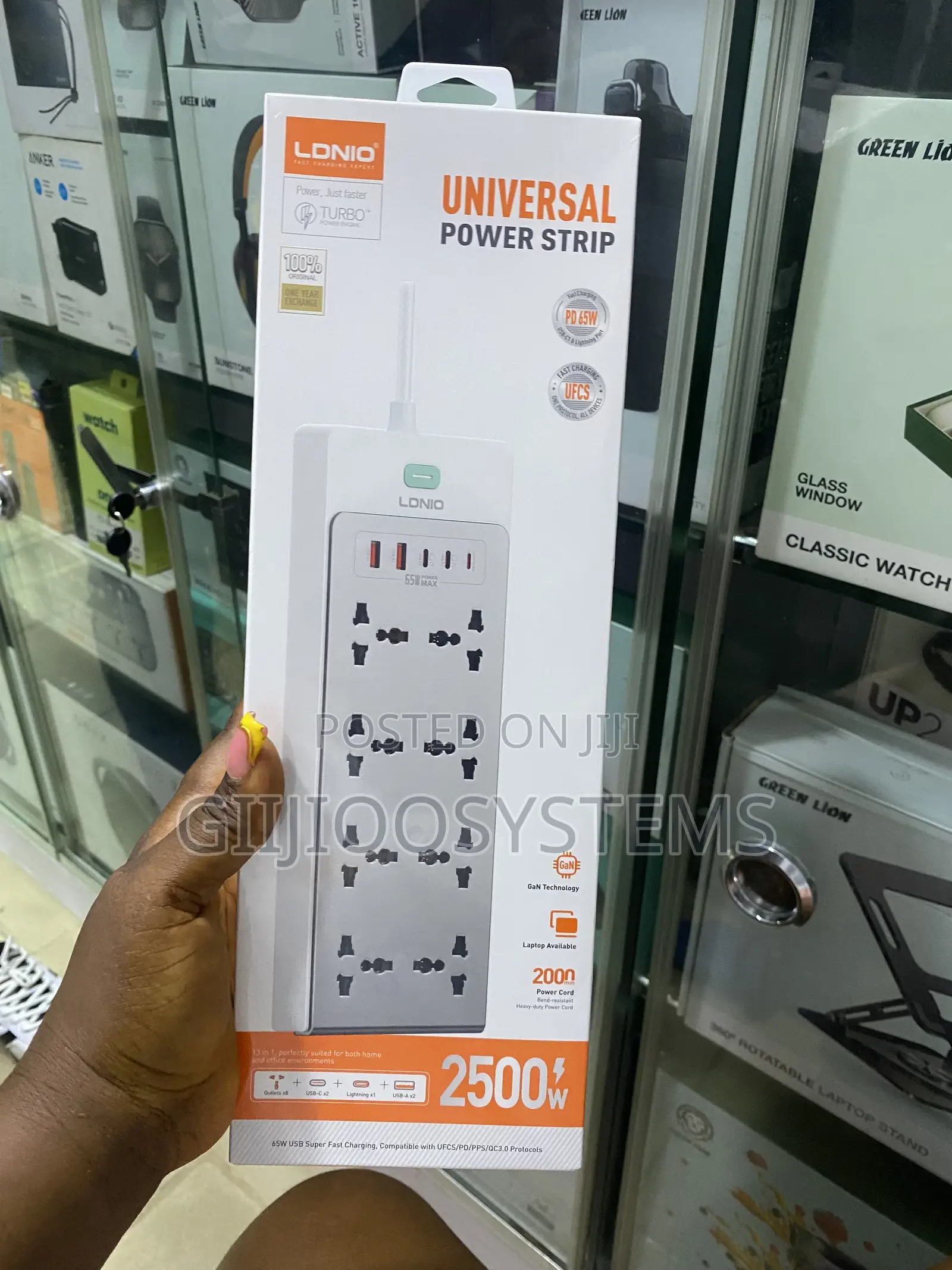 LDNIO 2500watts Universal Power Strip