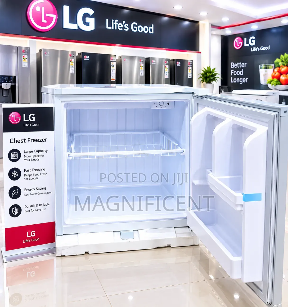 Original Brand New Lg Refrigerator 45 Liters Bed Side