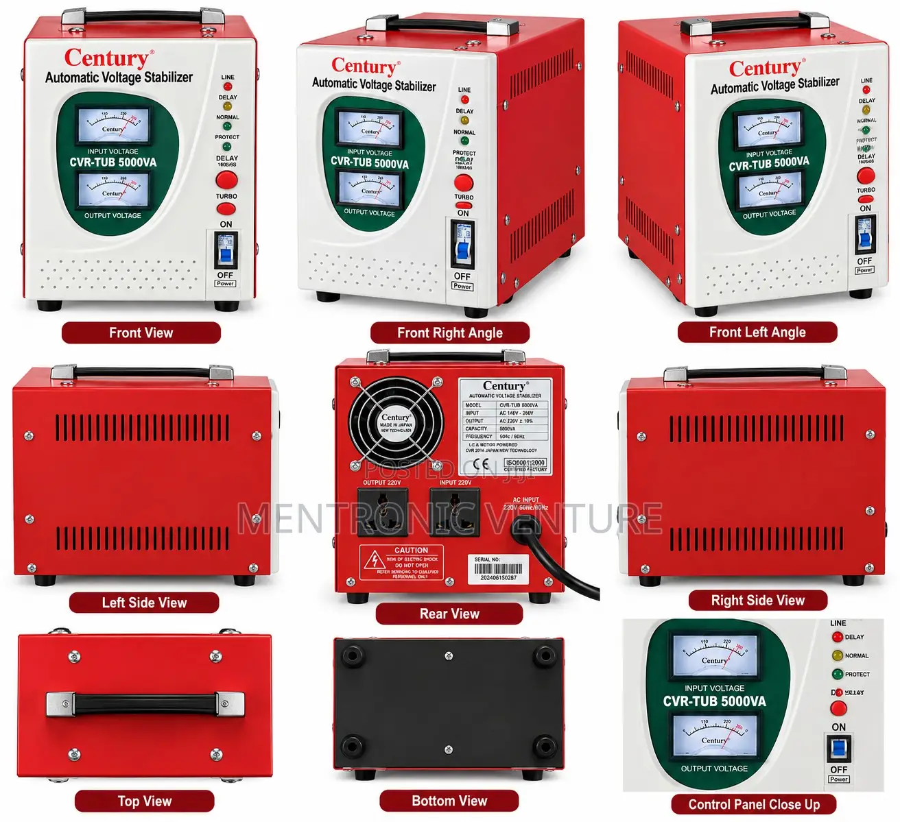 Century Stabilizer 5000va