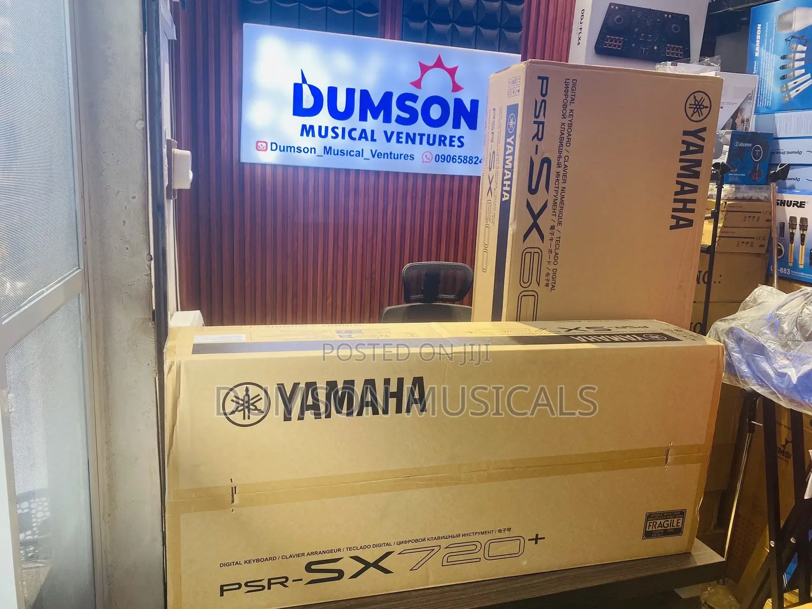 PSR-SX600 Yamaha Keyboard PSR-SX720+ Yamaha Keyboard With Adapter