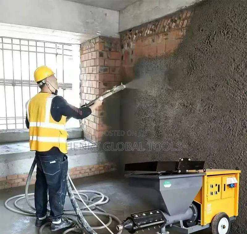 Professional Wall Plastering Mortar Spraying Machine