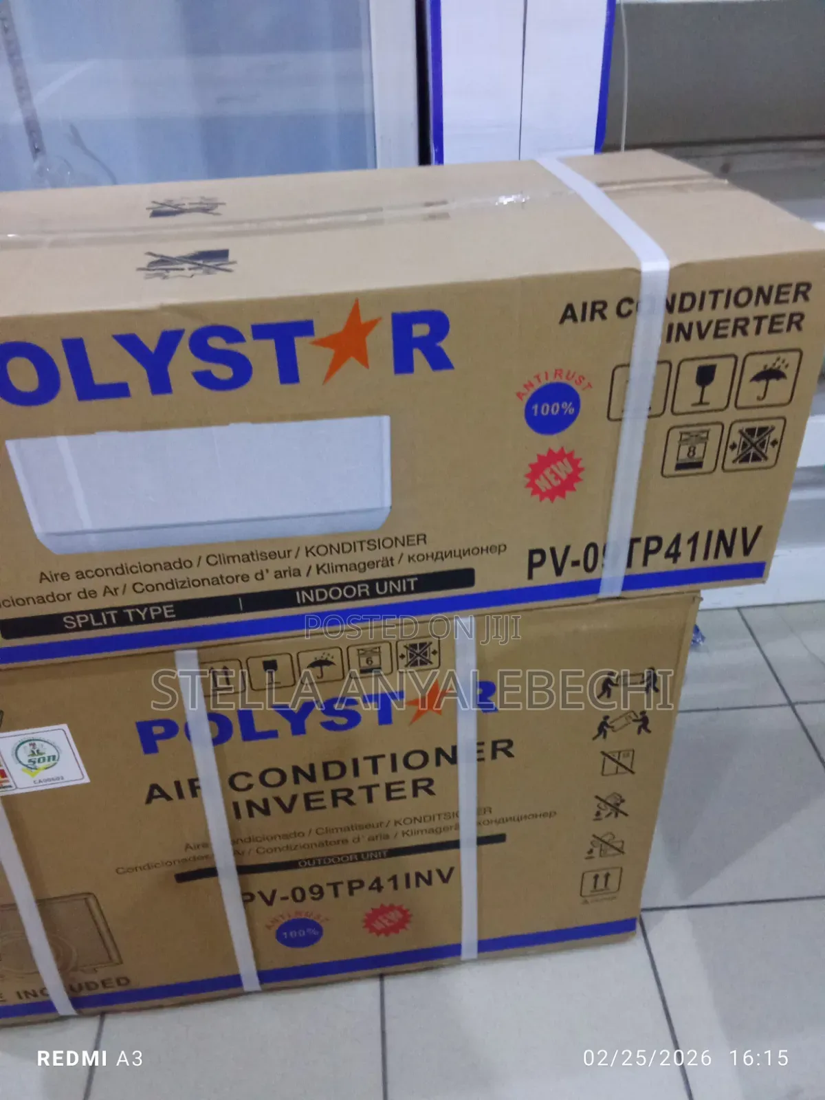 Polystar 1hp Inverter Wall AC