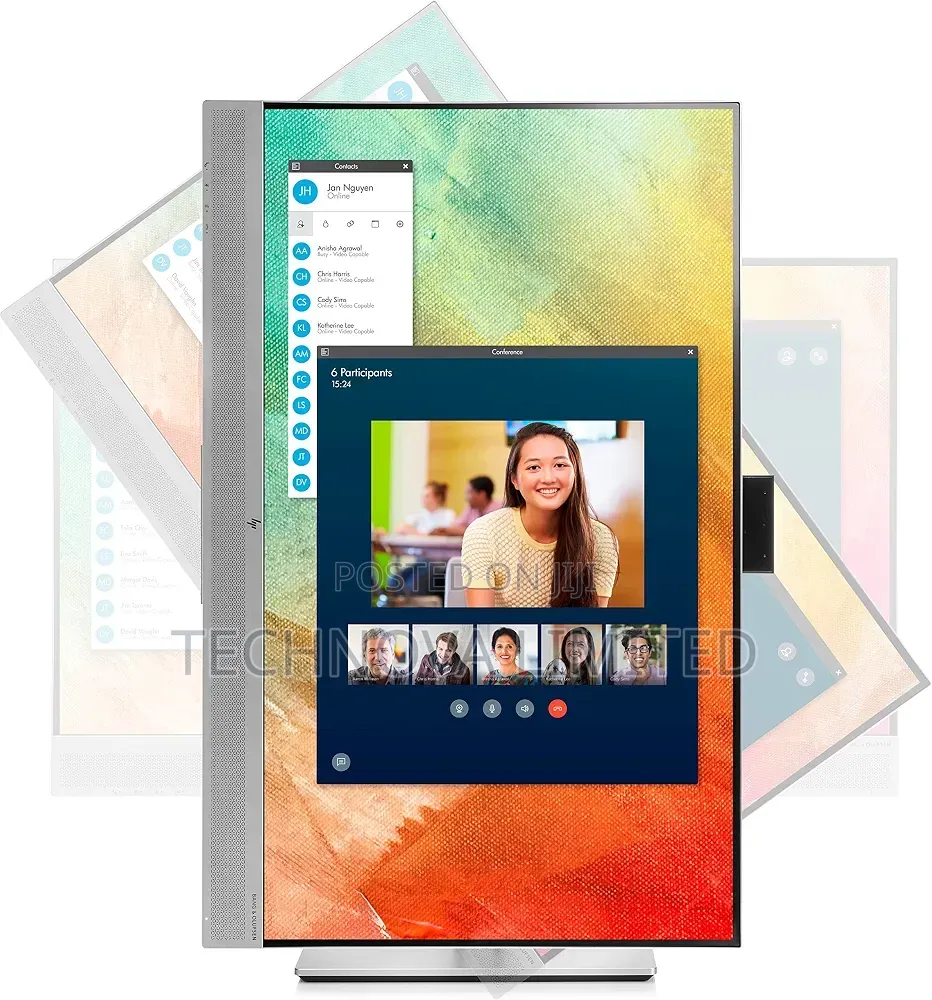 HP EliteDisplay E273m 27 Inch Full HD IPS Monitor With Webcam